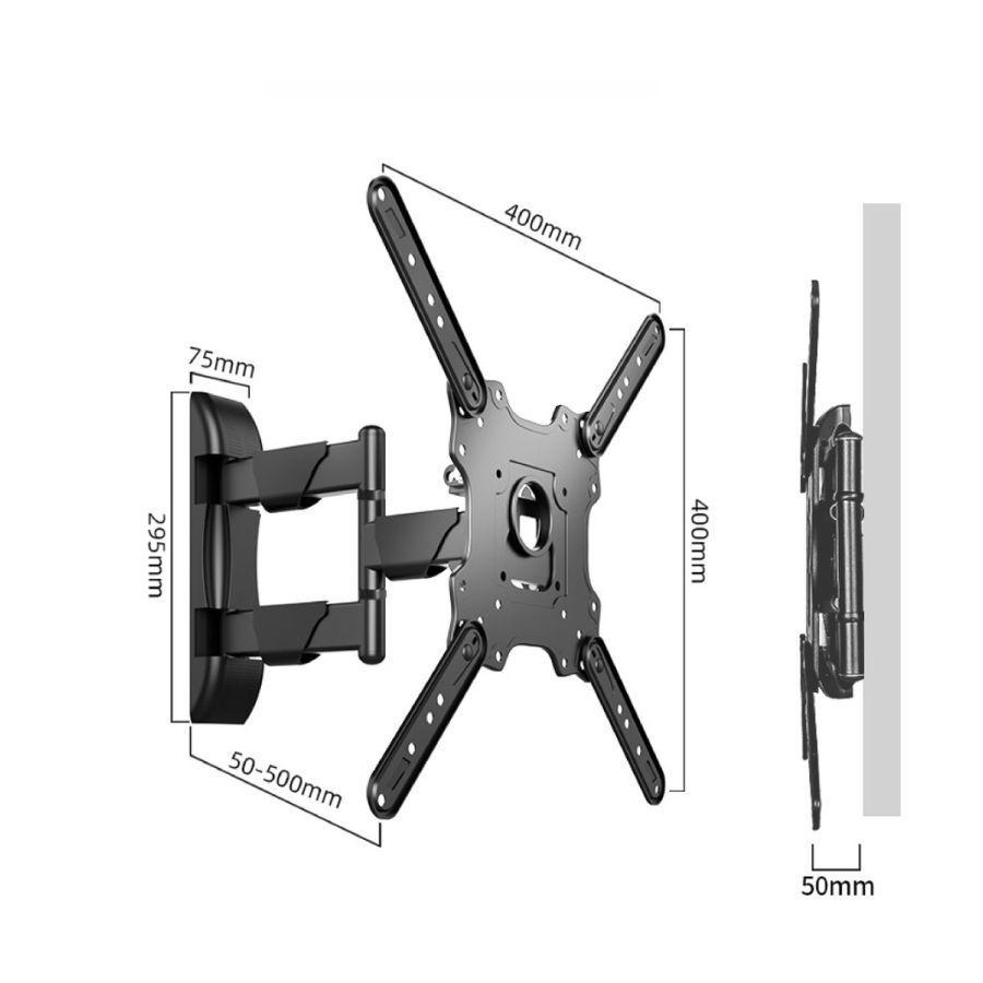 Soporte Para TV Modelo P4 Movimiento Completo 32” 65”-4