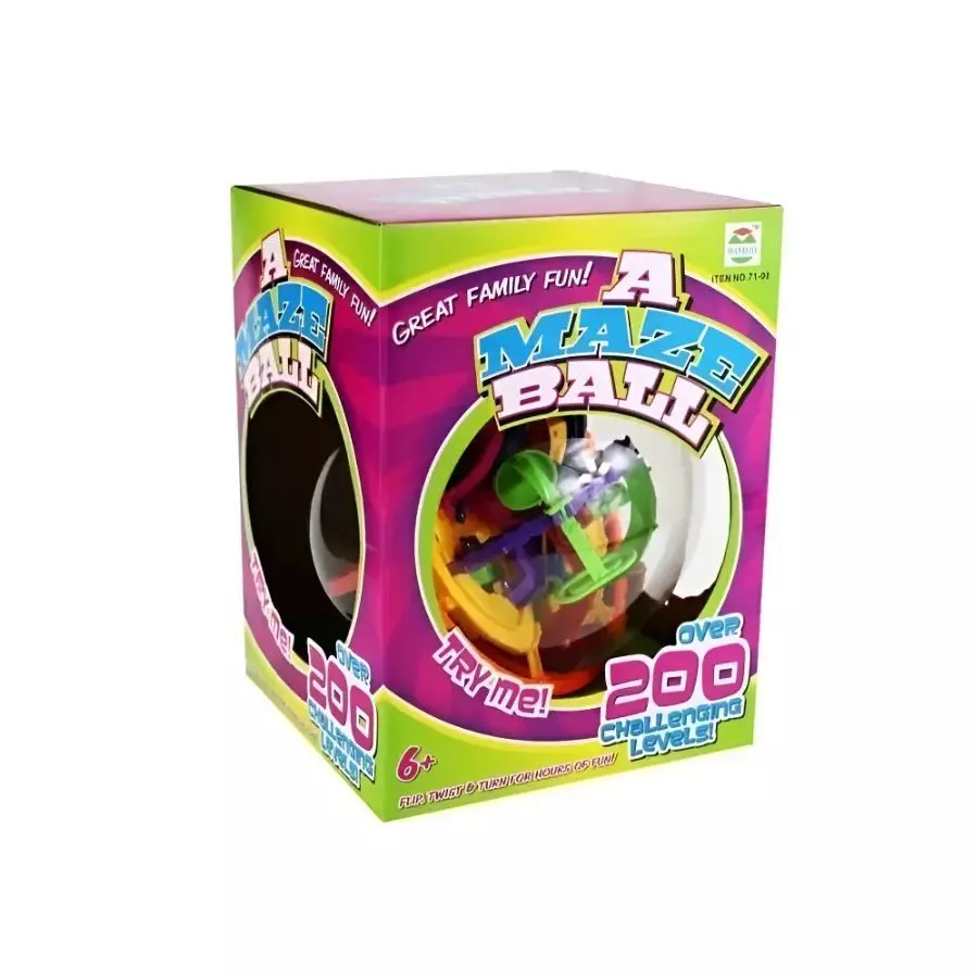 Bola De Laberinto 3D Magical Maze Intellect Ball-0