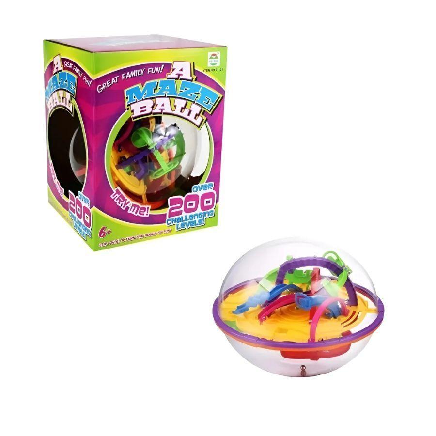 Bola De Laberinto 3D Magical Maze Intellect Ball-4