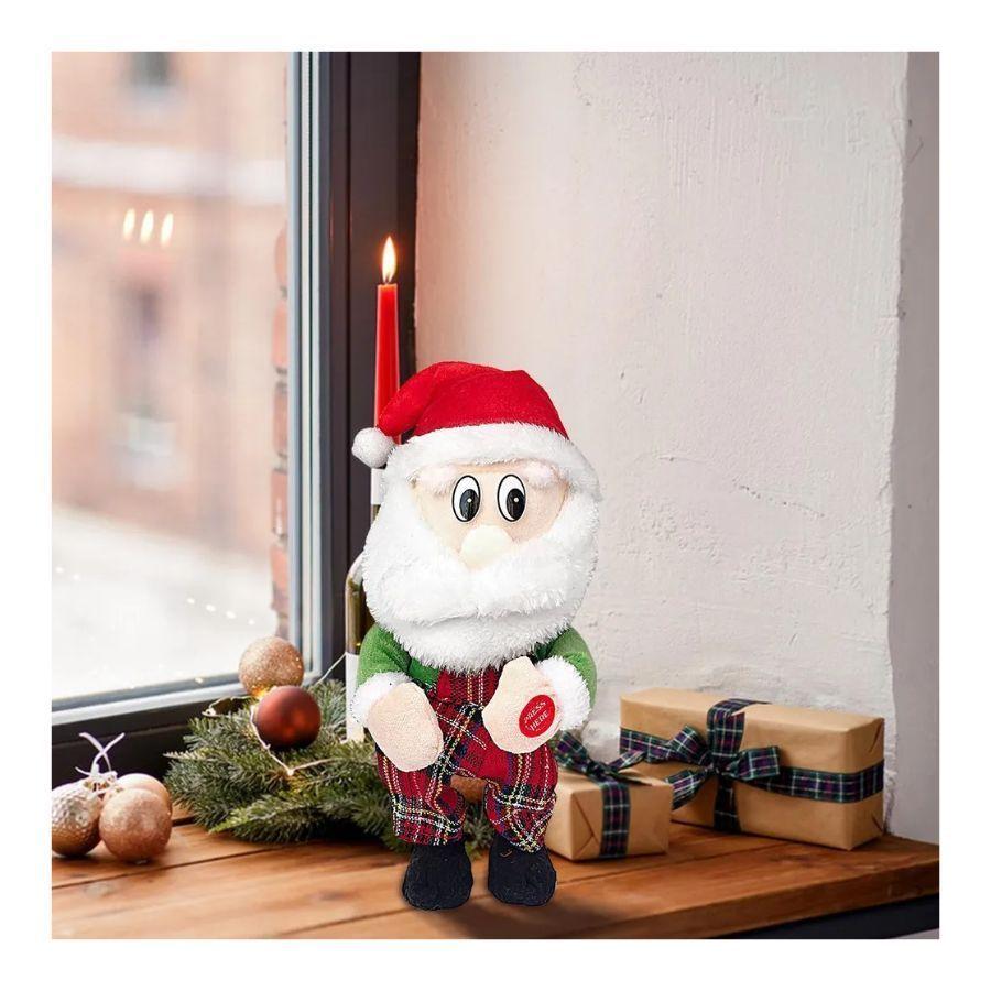 Papa Noel Canta Y Baila Al Ritmo Musical Decoración Navideña-1