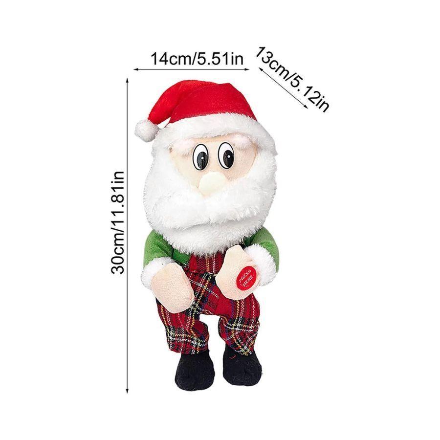 Papa Noel Canta Y Baila Al Ritmo Musical Decoración Navideña-2