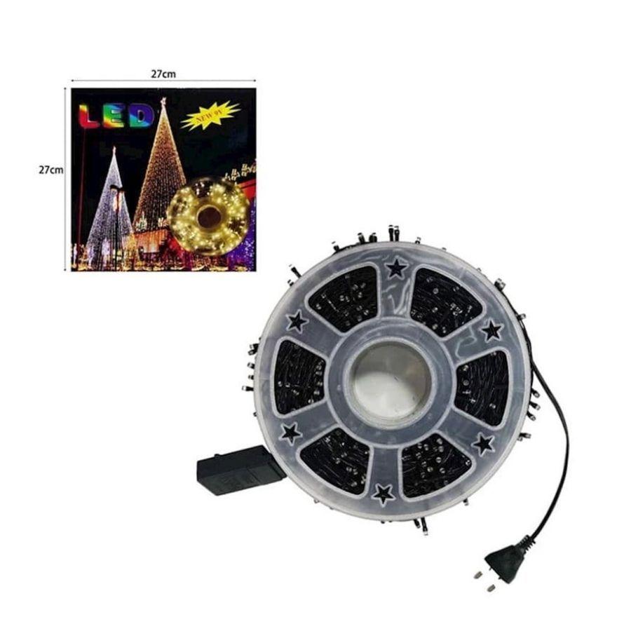 Carrete de Luces Navideñas Led 50M Cálida-3