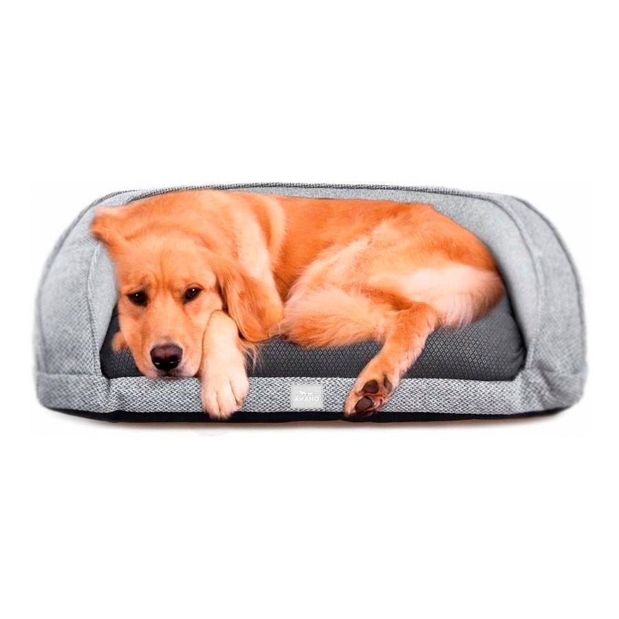 Cama Mediana Antibacteriana Y Transpirable para Mascotas 82X55X17cm-2