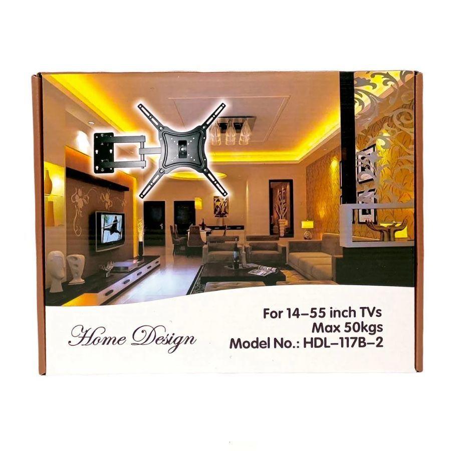 Soporte De Pared  HDL-117B-2 Home Design 14” 55”  TV-6