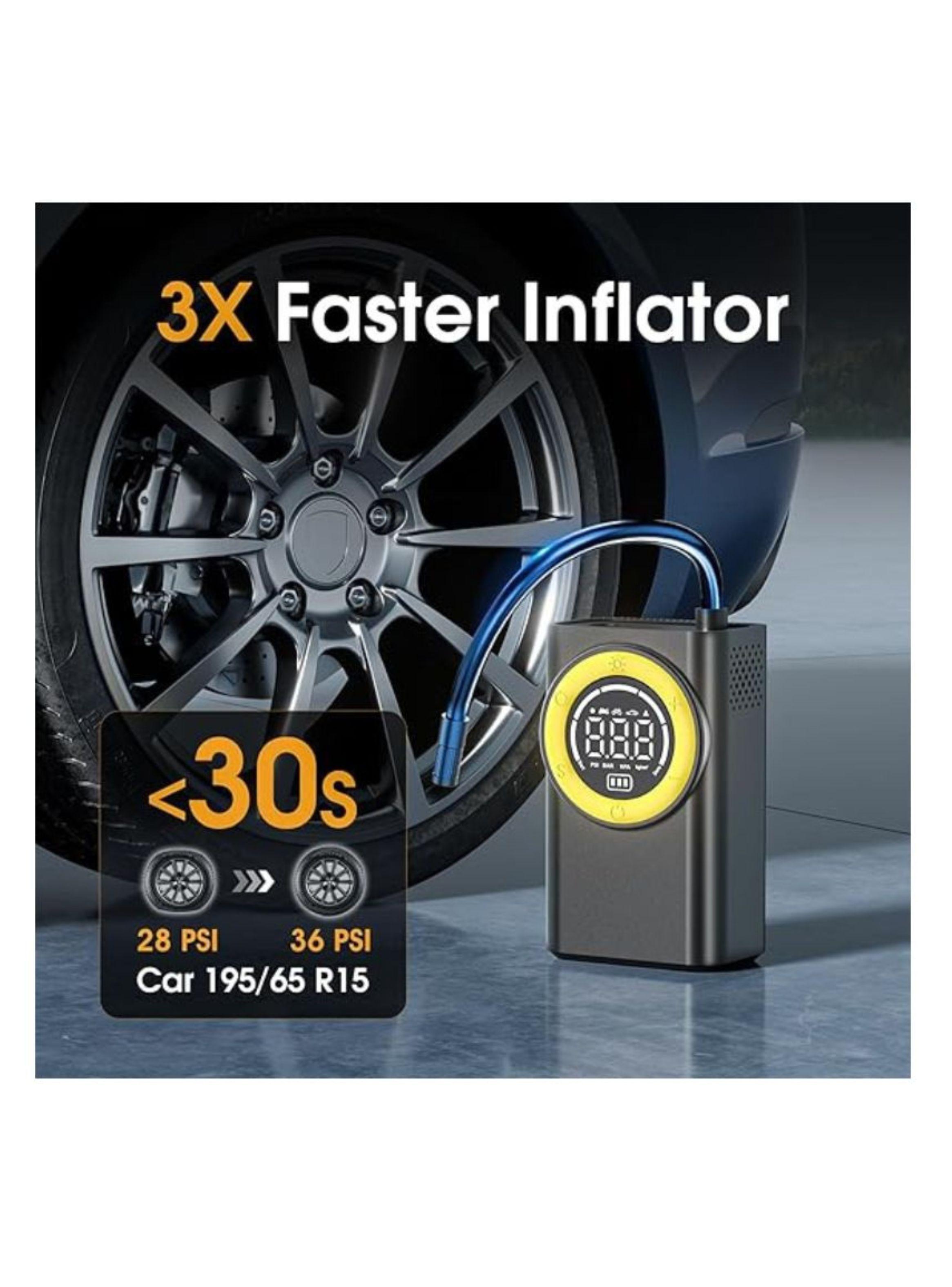 Compresor de Aire Portátil para Neumáticos Inalambrico  150PSI-2