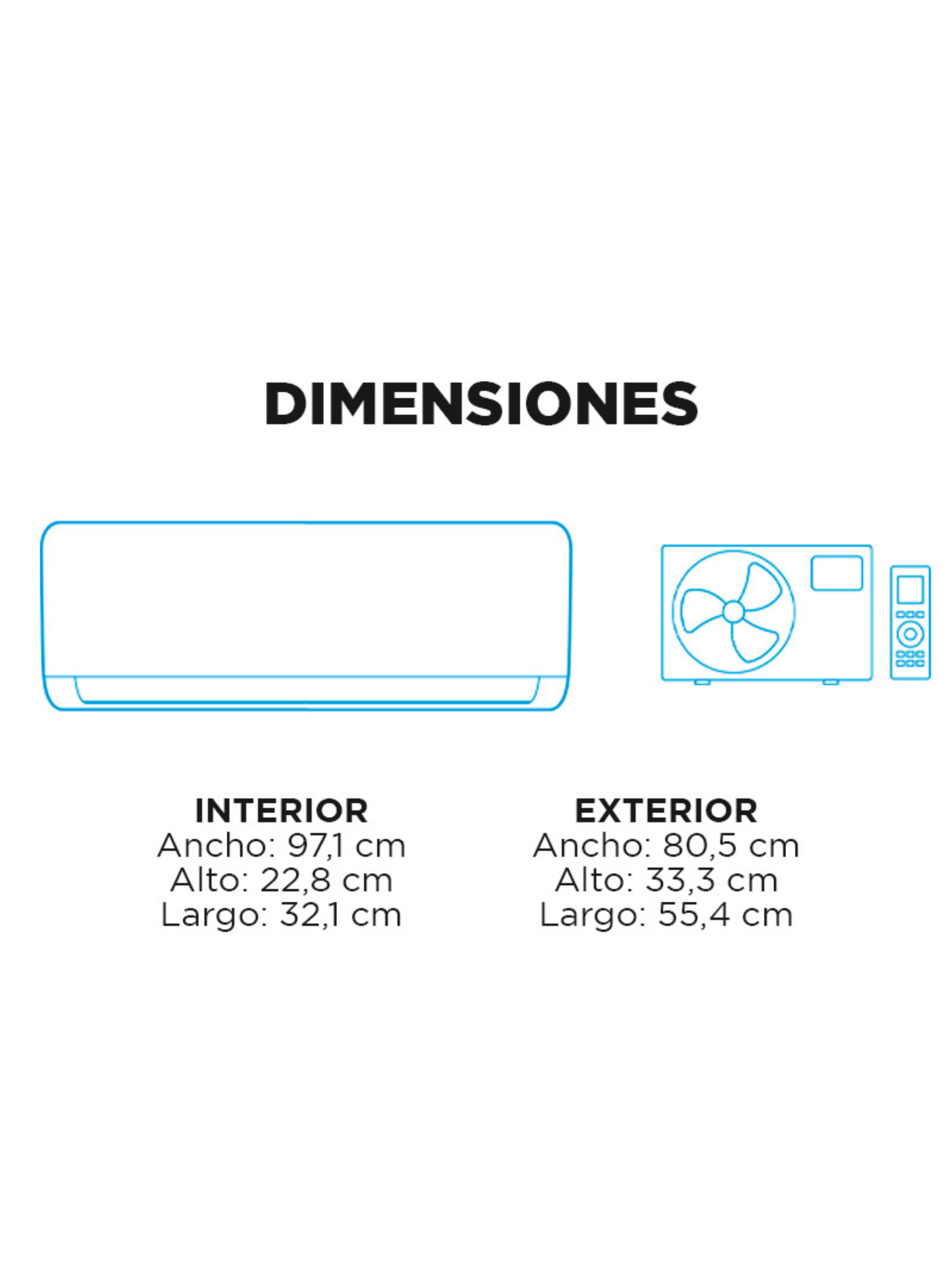 Aire Acondicionado Midea Inverter 18.000BTU - Wifi-6