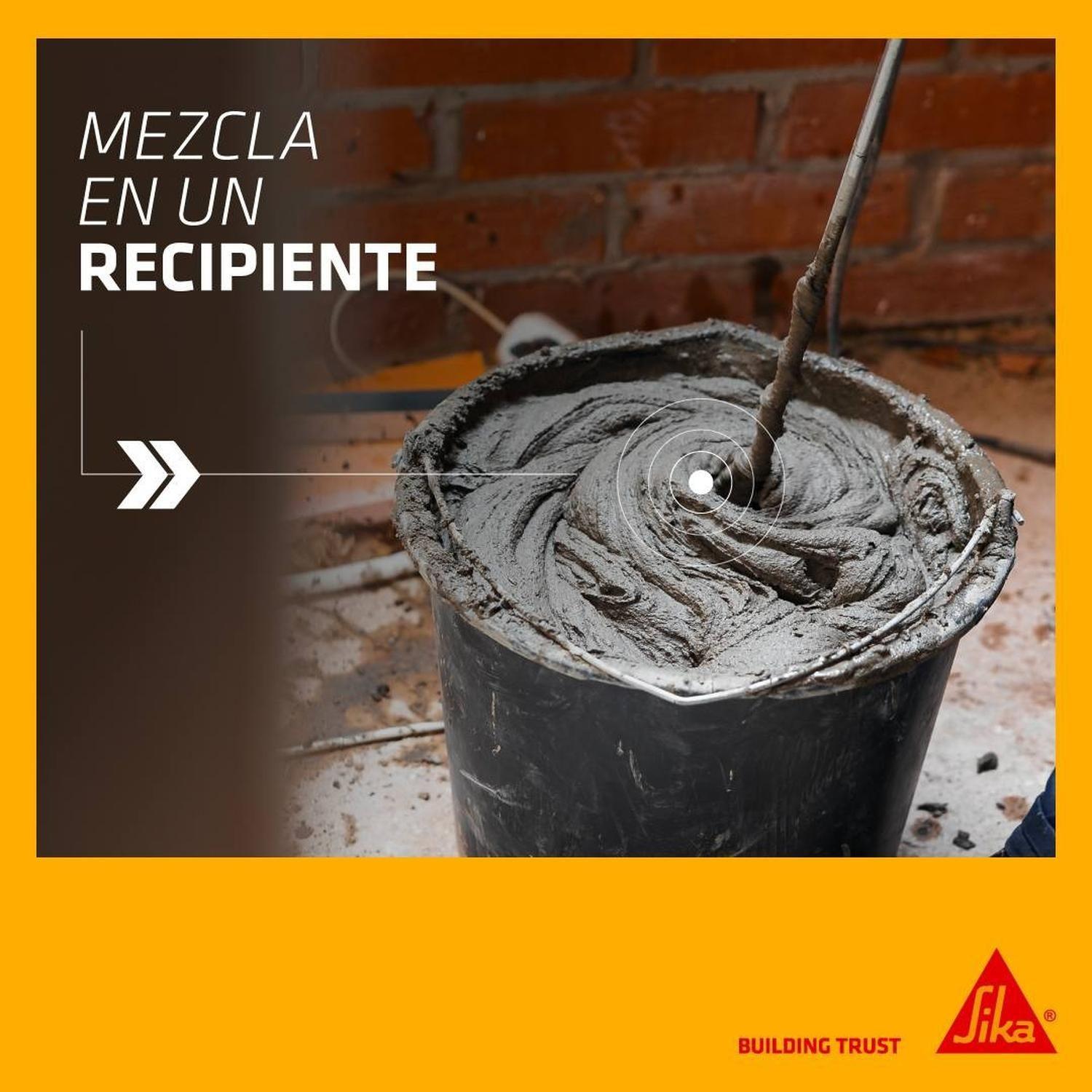 SIKALISTO MIX-A MULTIUSO - Mortero de sellado y Reparación, Sac 5Kg-7