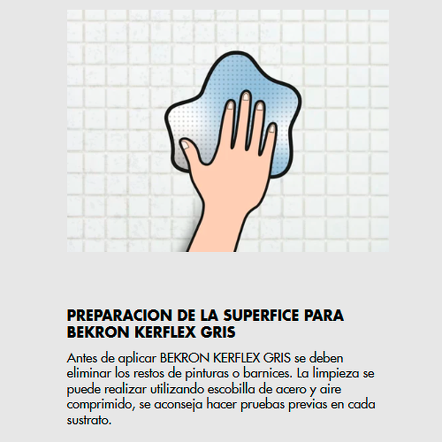 BEKRON KERFLEX - Sello de poliuretano, Pate 600Ml Gris-5