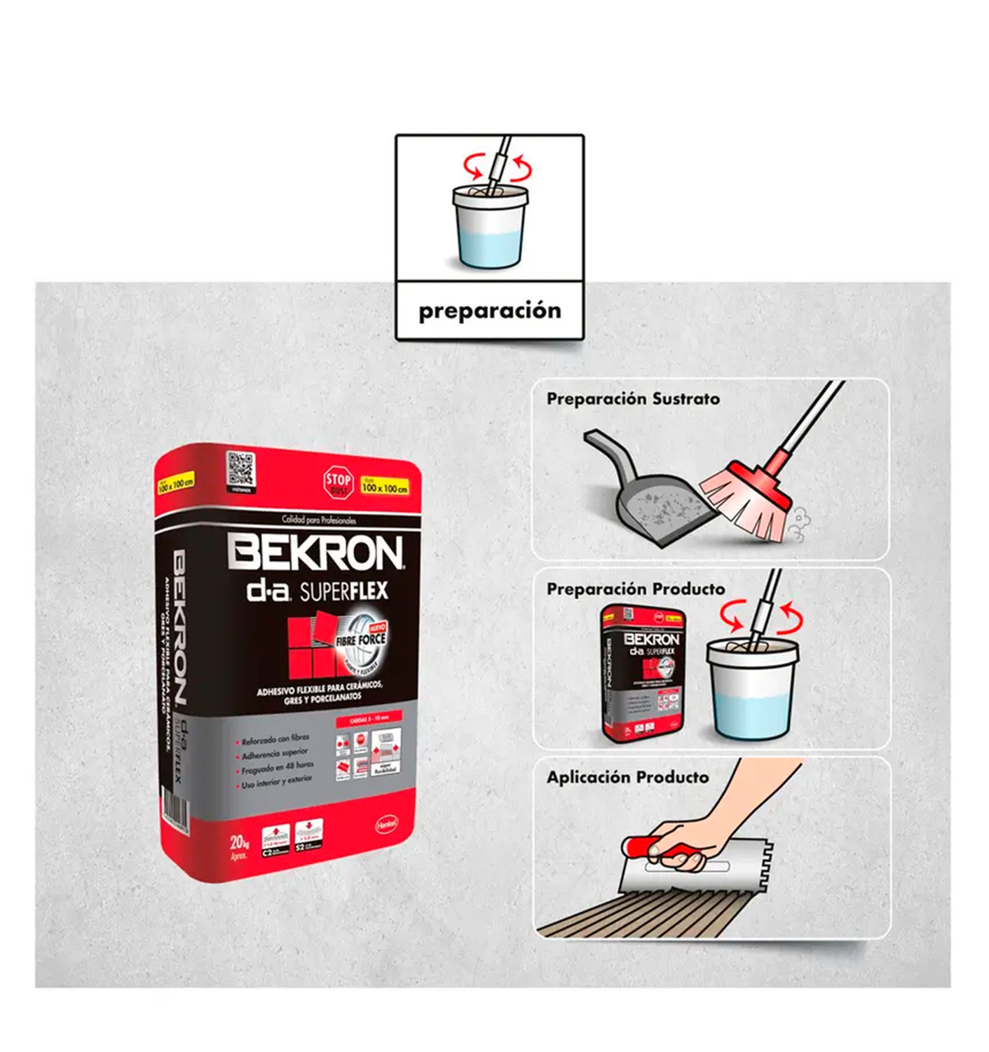 BEKRON DA SUPER FLEX - Saco 20Kg-2