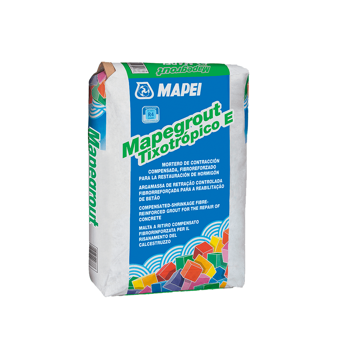 MAPEGROUT TIXOTRÓPICO E - Mortero tixotrópico fibrorreforzado, Saco 25Kg-2