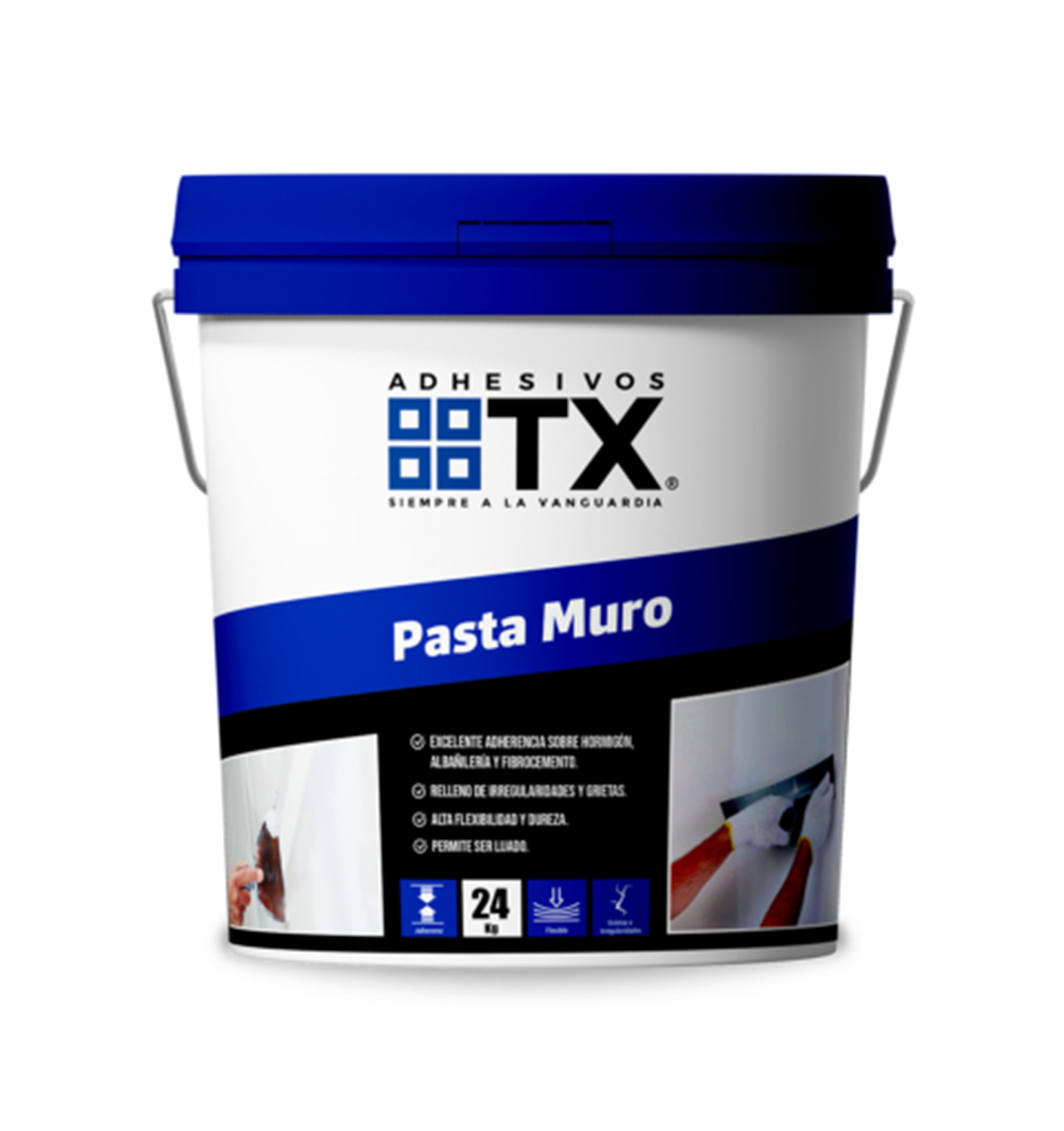 PASTA MURO - Alta resistencia, Tineta 24Kg-0