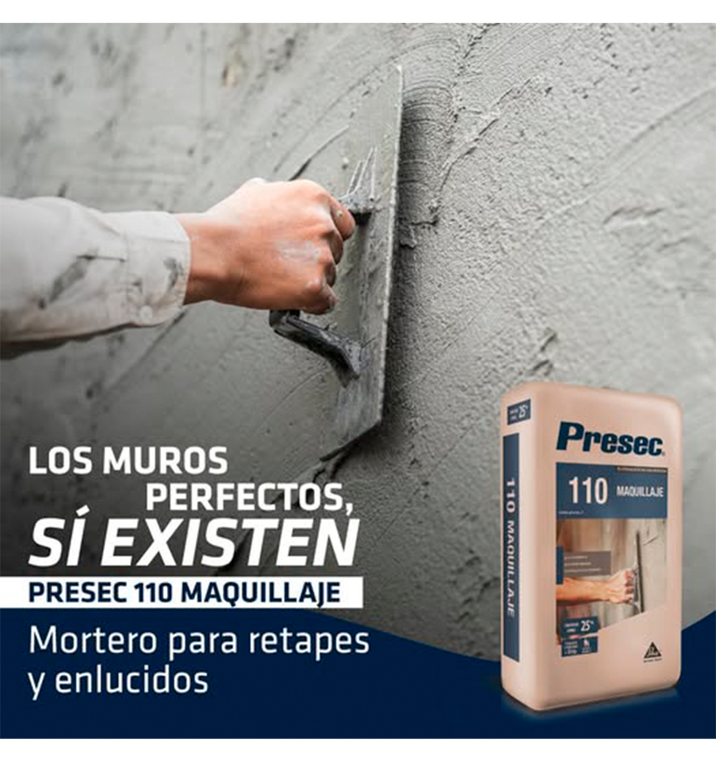 PRESEC 110 (Lanko110) - Mortero Para Maquillaje 25 Kg-2
