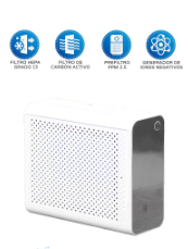 Purificador De Aire HEPA 25 Y LUZ ULTRAVIOLETA C GERMICIDA-1