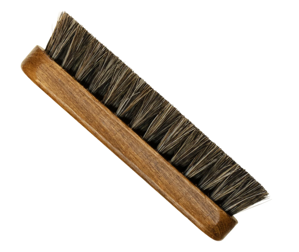Escobilla Crin de Caballo para Lustrar con Mango de Madera-2