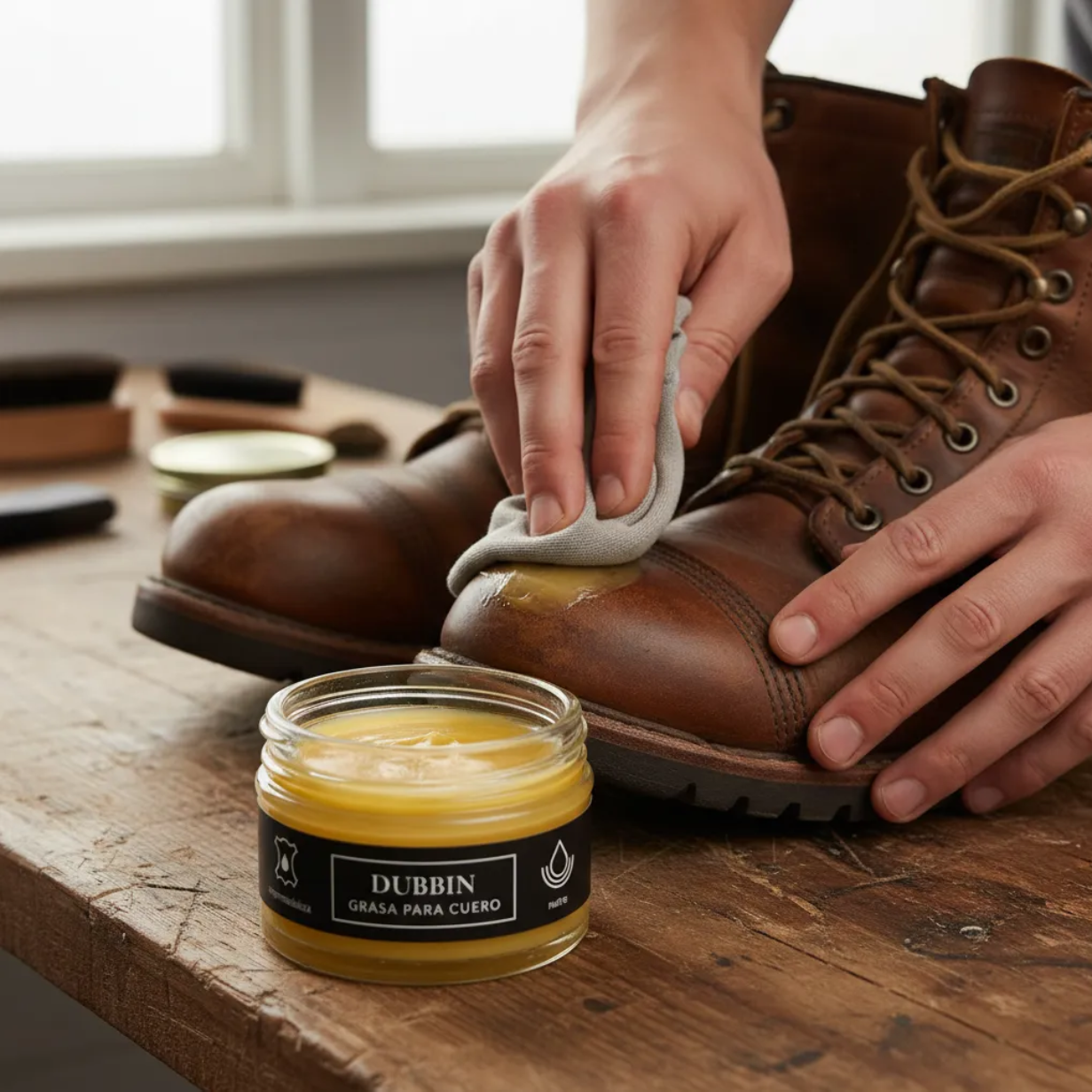 Crema Dubbin 50 Ml Taller Sartorial - Nutre e Impermeabiliza Cueros Y Zapatos-1