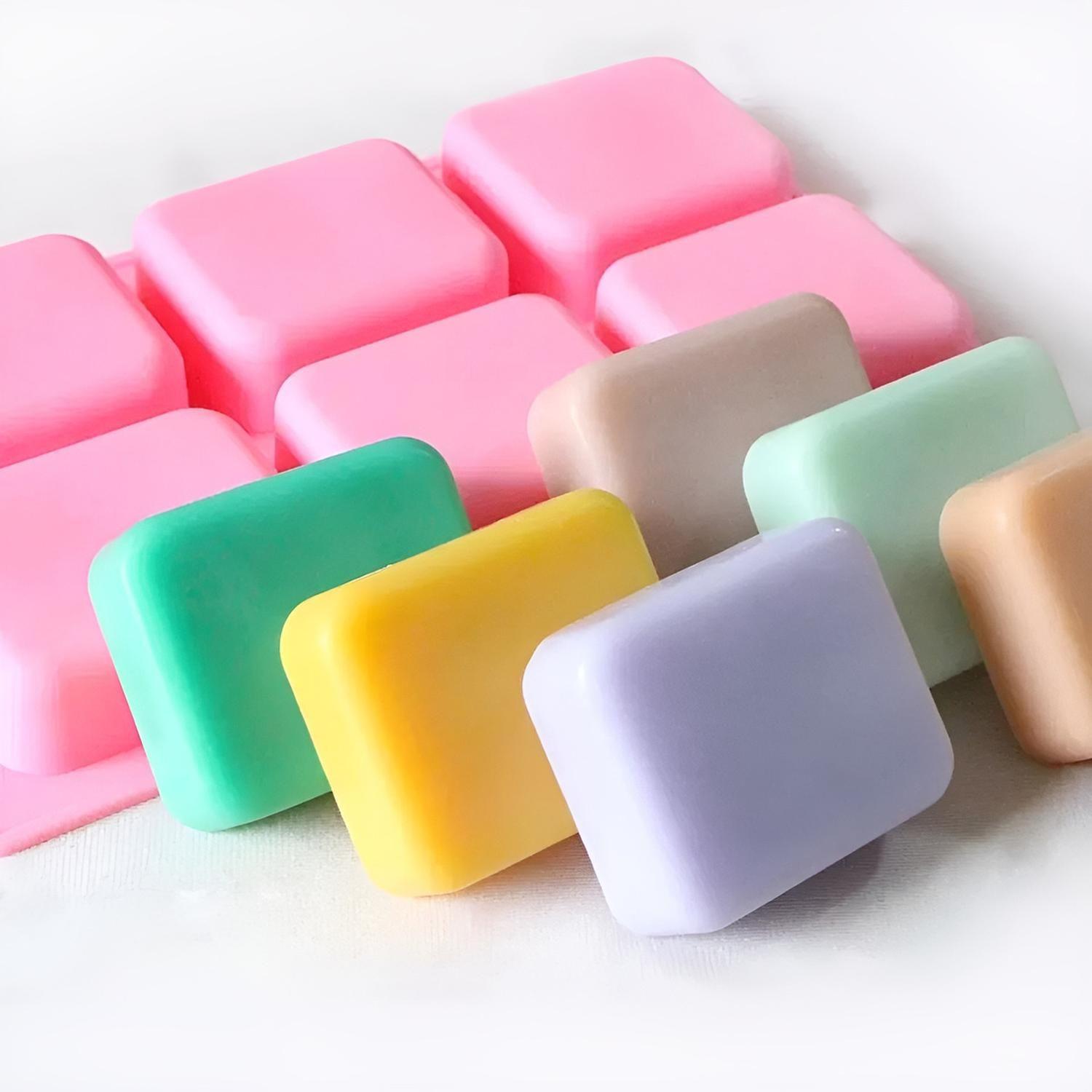 Moldes Para Jabones Barra Molde Silicona Reposteria 6cav-7