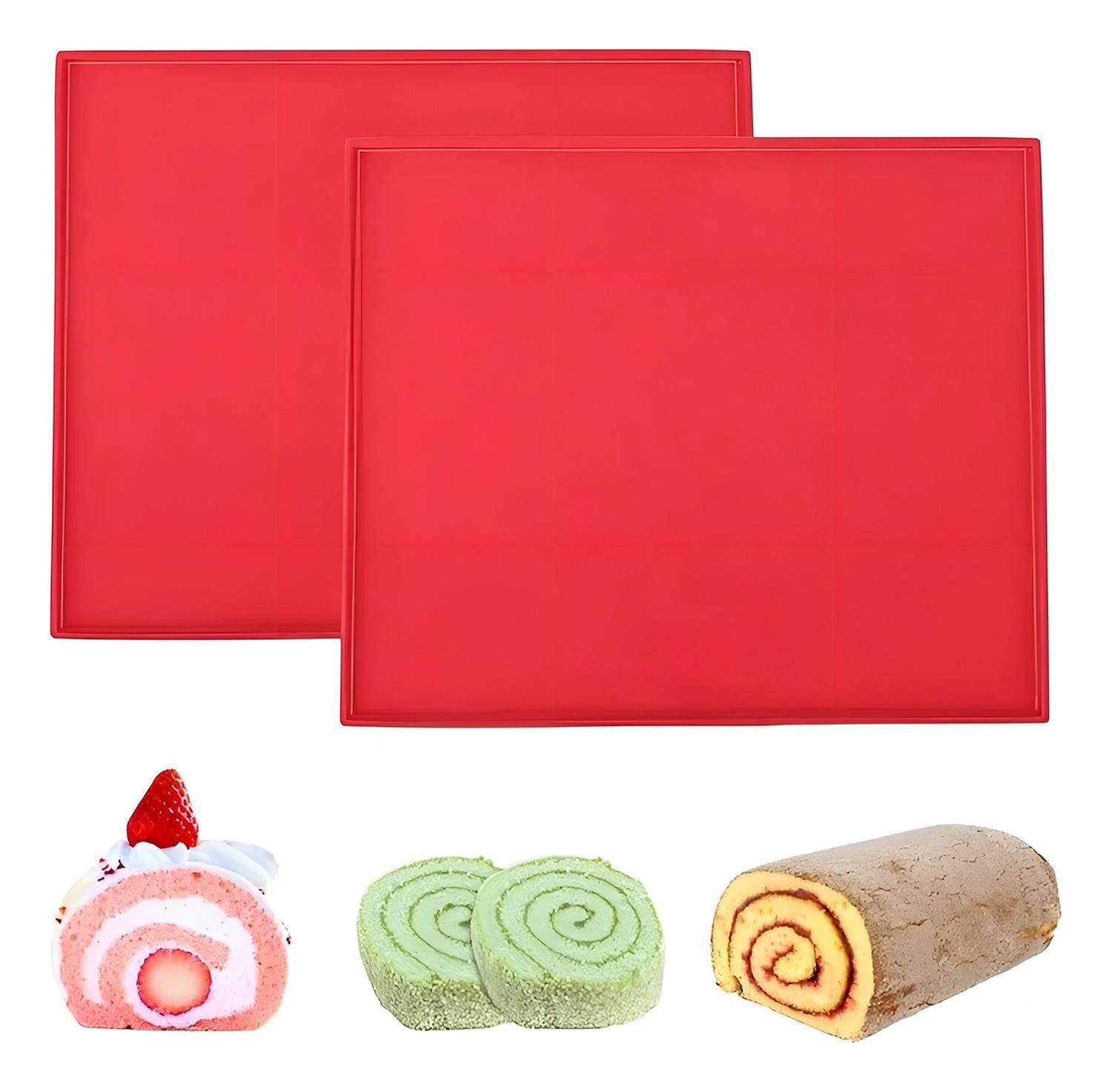 X2 Silpat Tapete De Silicona Para Hornear Brazo De Reina 30cm Lamina Silpat Antiadherente Reposteria-0