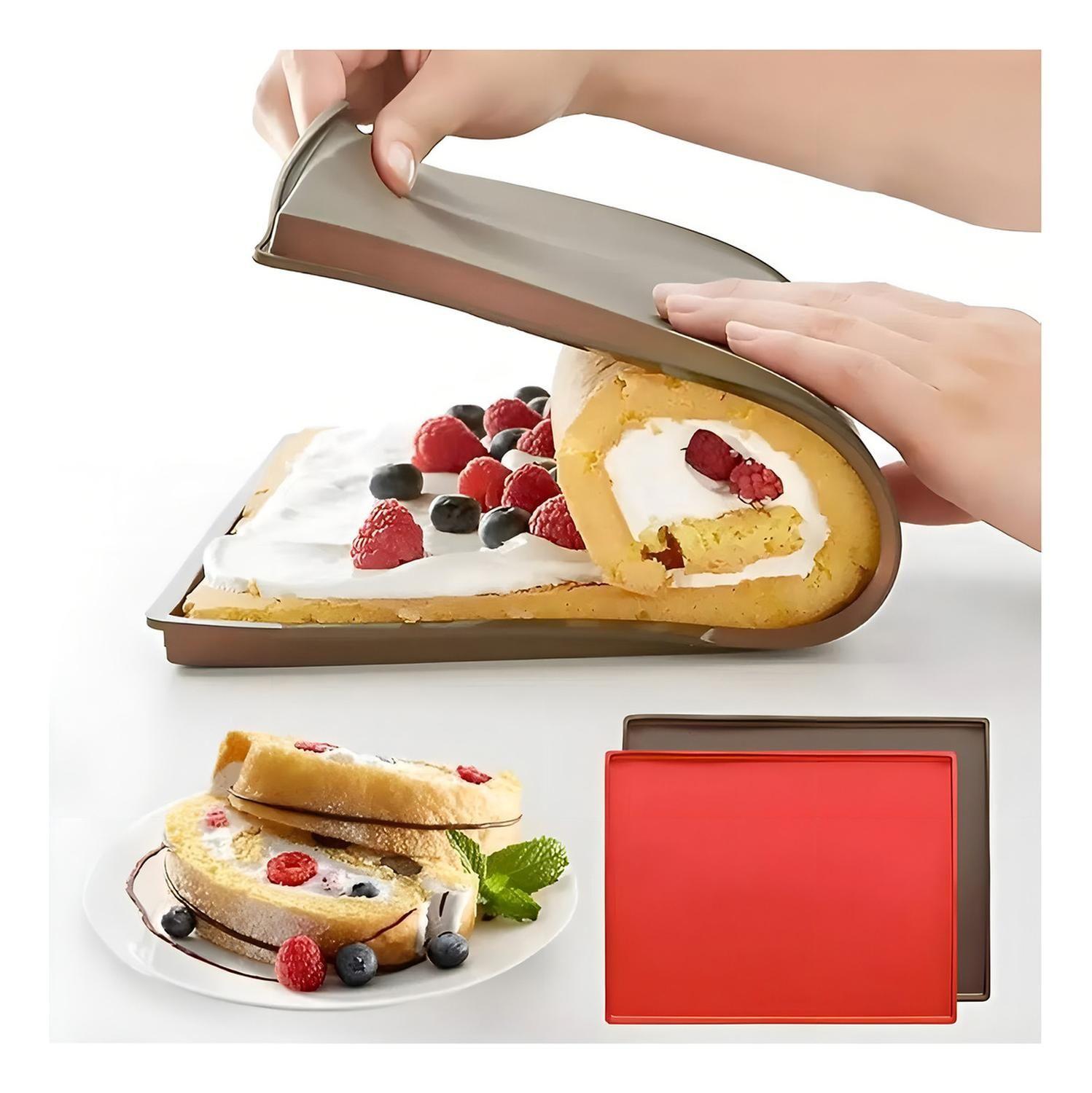 X2 Silpat Tapete De Silicona Para Hornear Brazo De Reina 30cm Lamina Silpat Antiadherente Reposteria-3