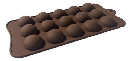X3 Moldes De Chocolate Moldes Chocolate Silicona 15 Esfera-5