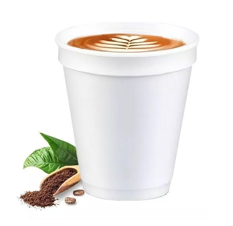 25 Vasos Desechables de Plumavit Termico Vaso Cafe 10oz-5