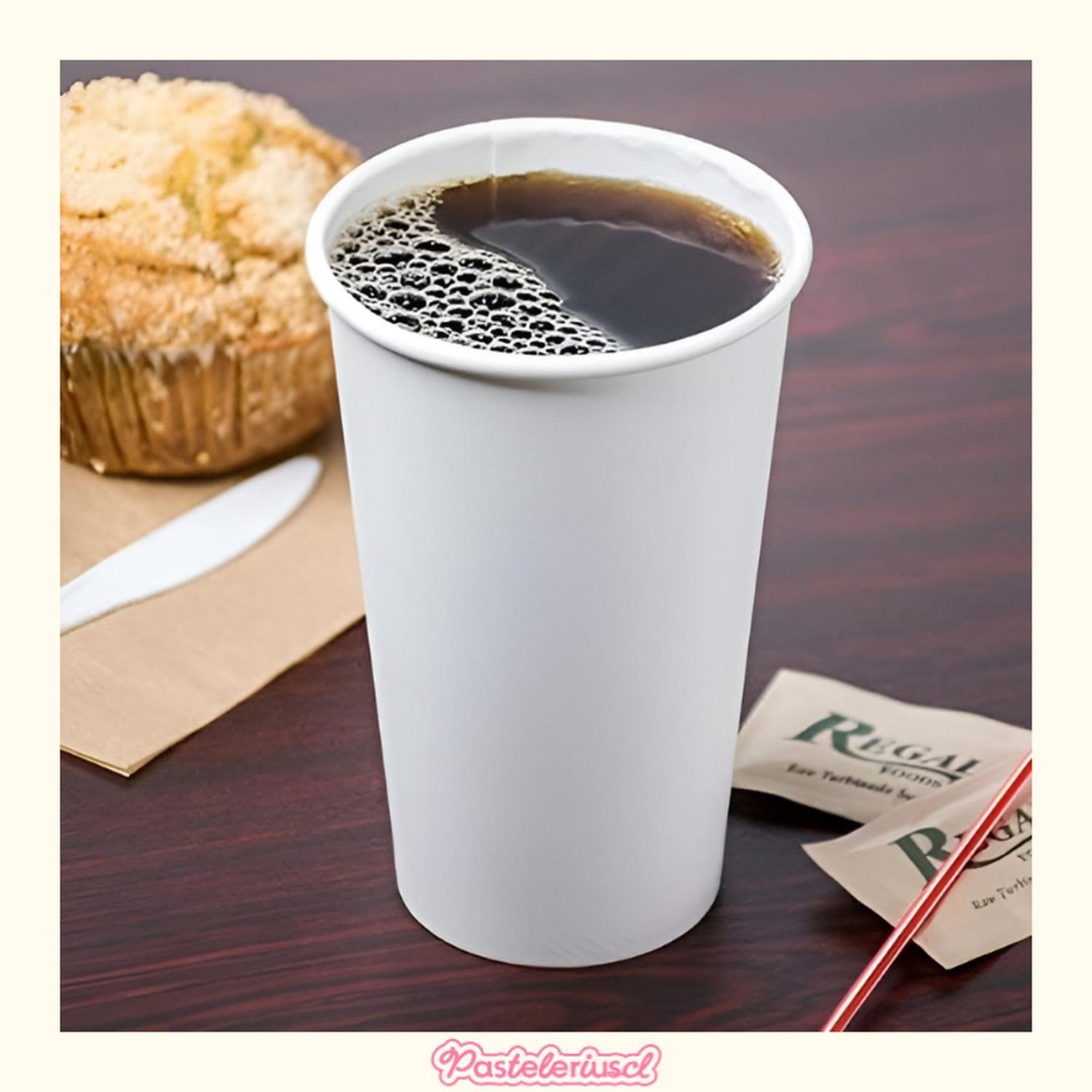 200 Vasos De Cafe Vasos Vaso Con Tapa Y Manga 16oz 200unid Vaso Polipapel 16oz Vasos Para Cafe Vaso-4