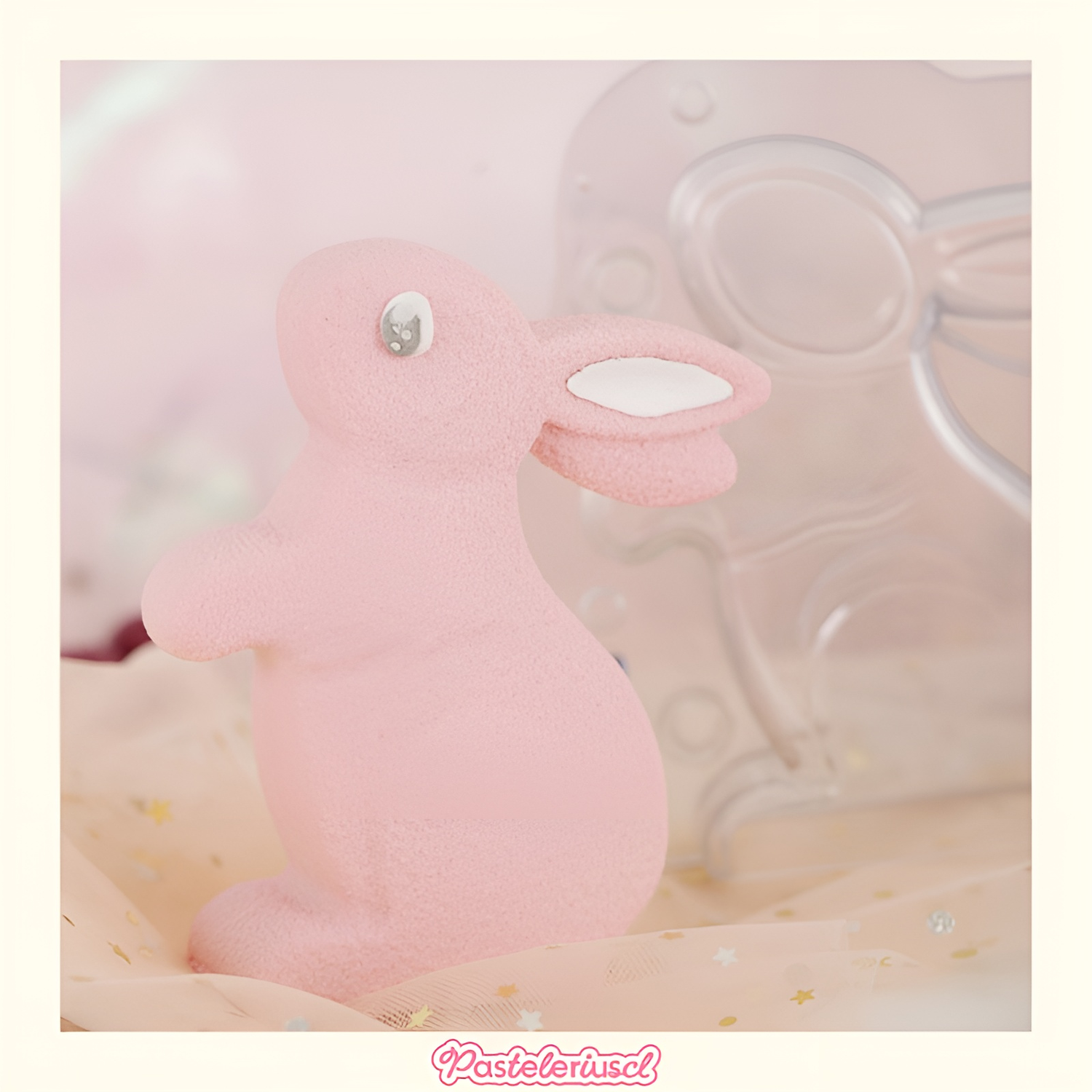 2 moldes de Pascua molde de conejo grande 3D molde para pastel de chocolate bomba de conejito-8