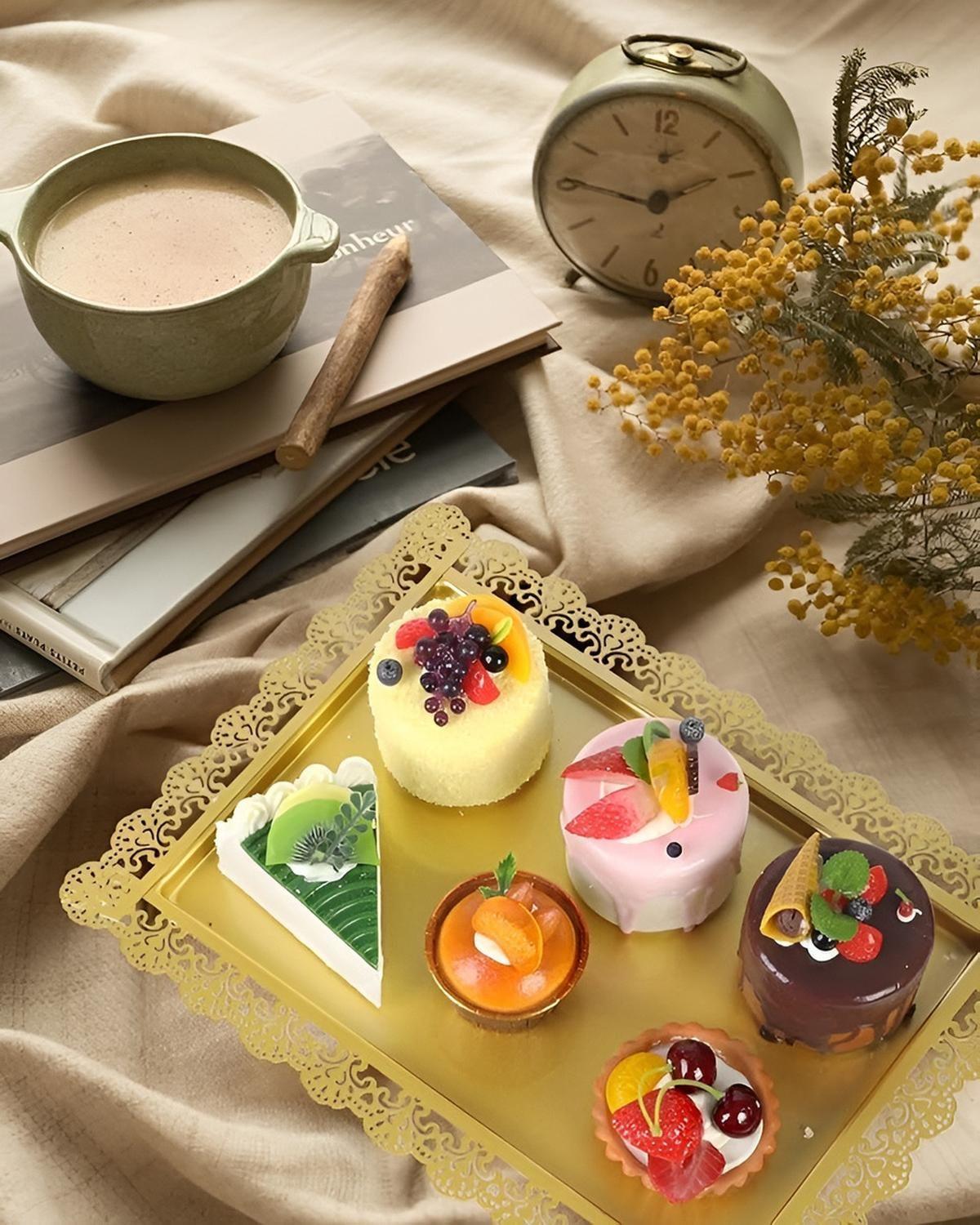 Set 7 Base Torta Porta Cupcakes Bases Para Tortas Exhibicion-6