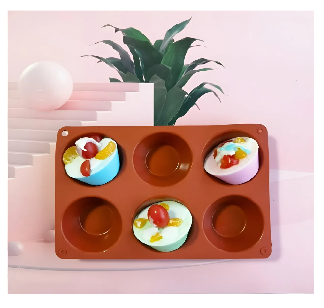 Molde Queque Molde Muffins Moldes Reposteria Molde Silicona-4