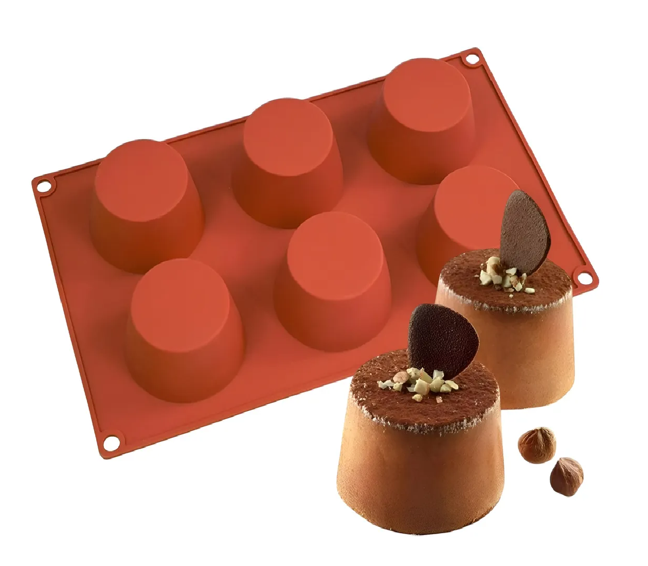 Molde Queque Molde Muffins Moldes Reposteria Molde Silicona-6