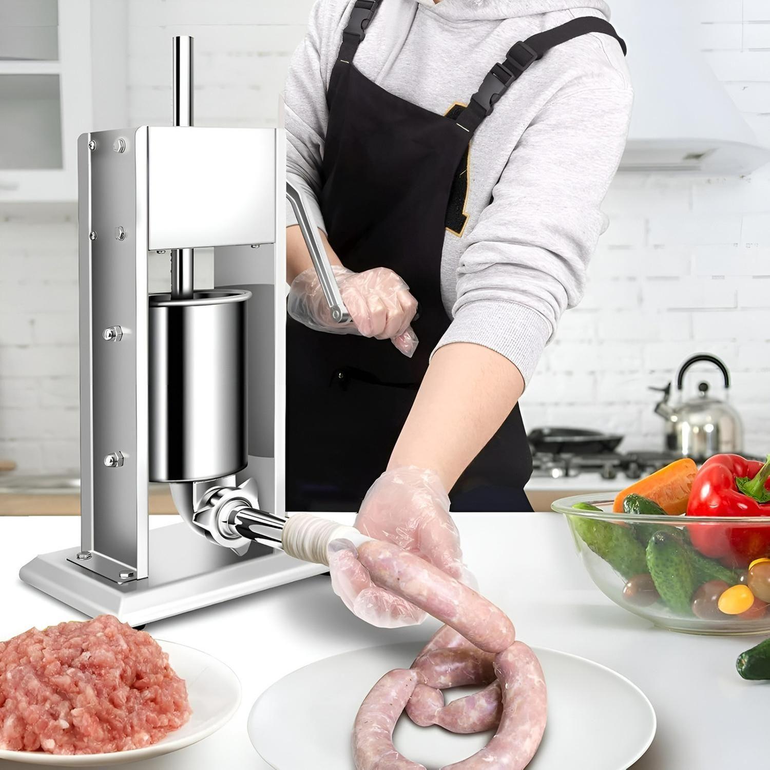 Embutidora Vertical Acero Inoxidable Embutidoras Manual 7L-5