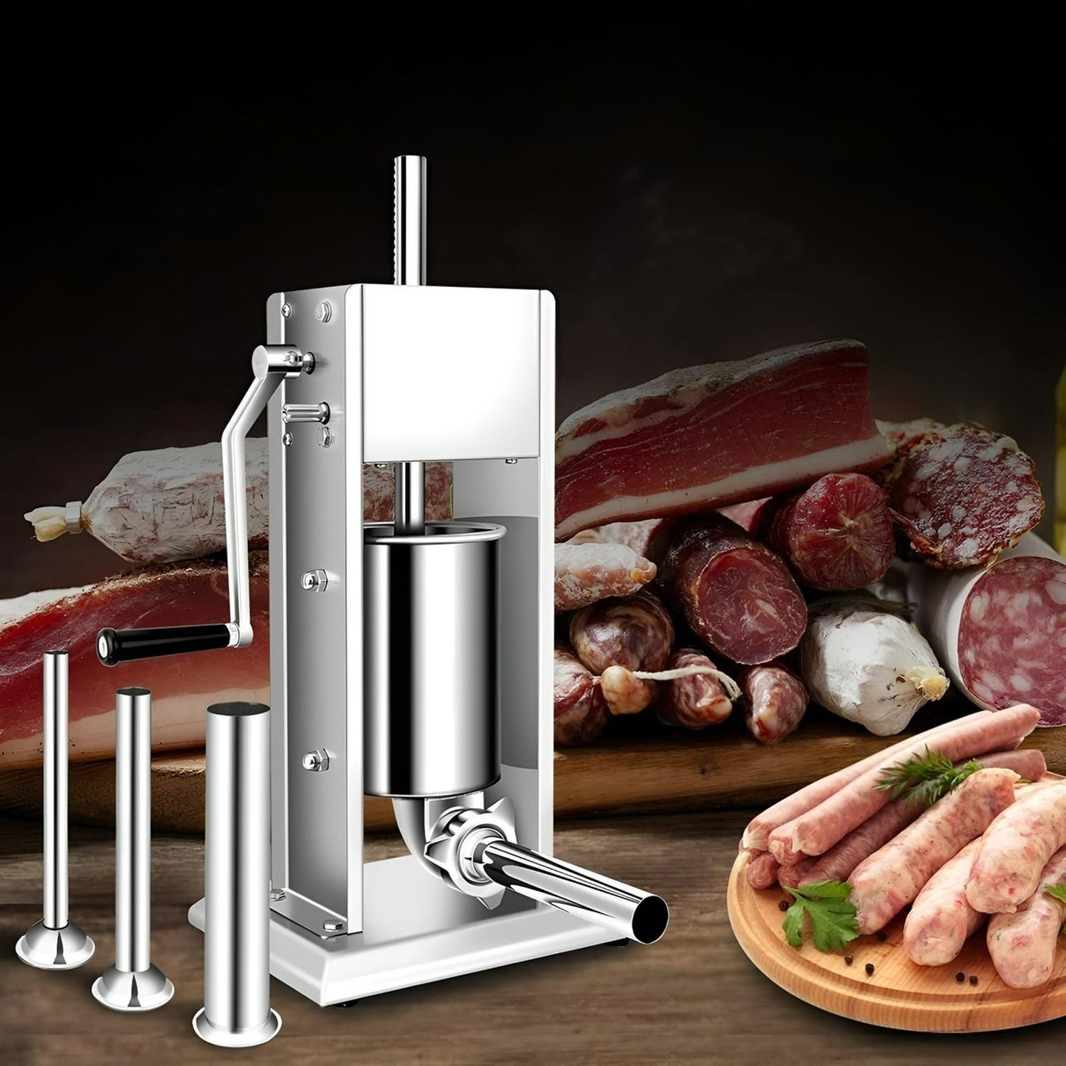 Embutidora Vertical Acero Inoxidable Embutidoras Manual 7L-8