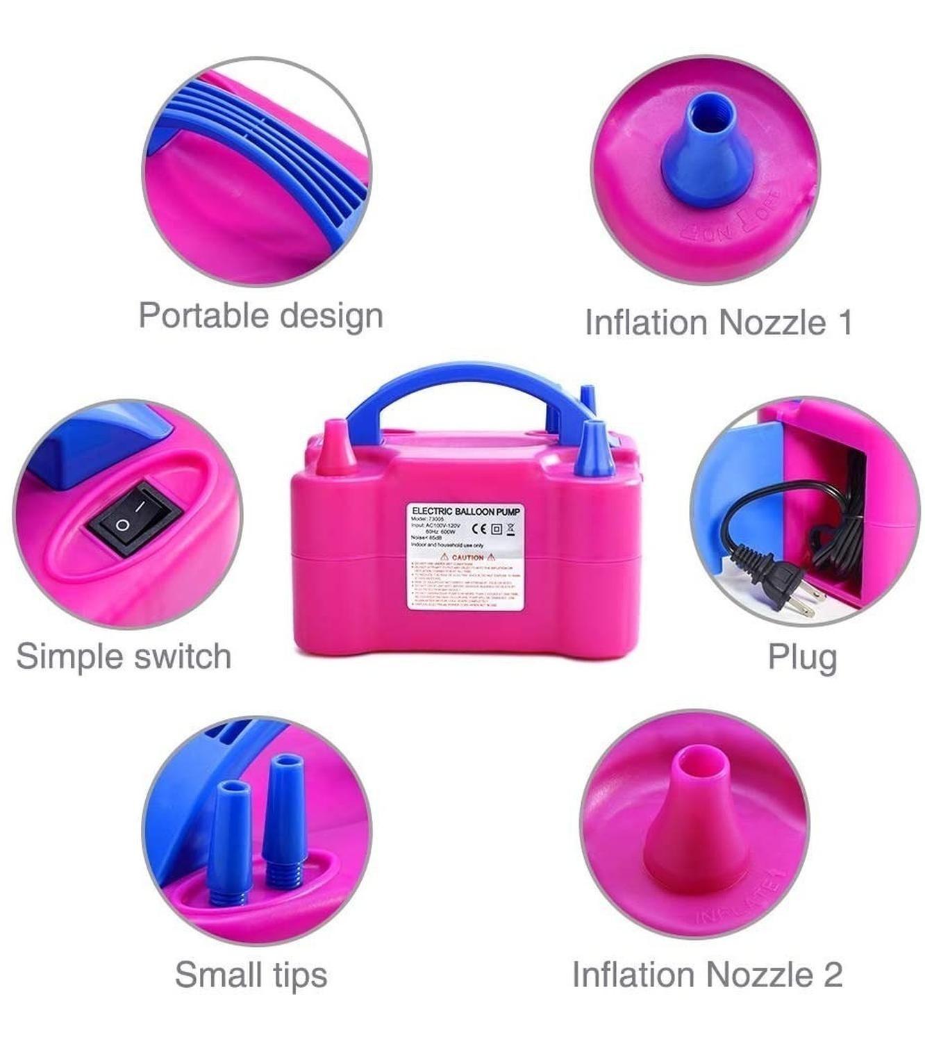 Inflador De Globos Eléctrico Maquina Para Inflar Globos-3