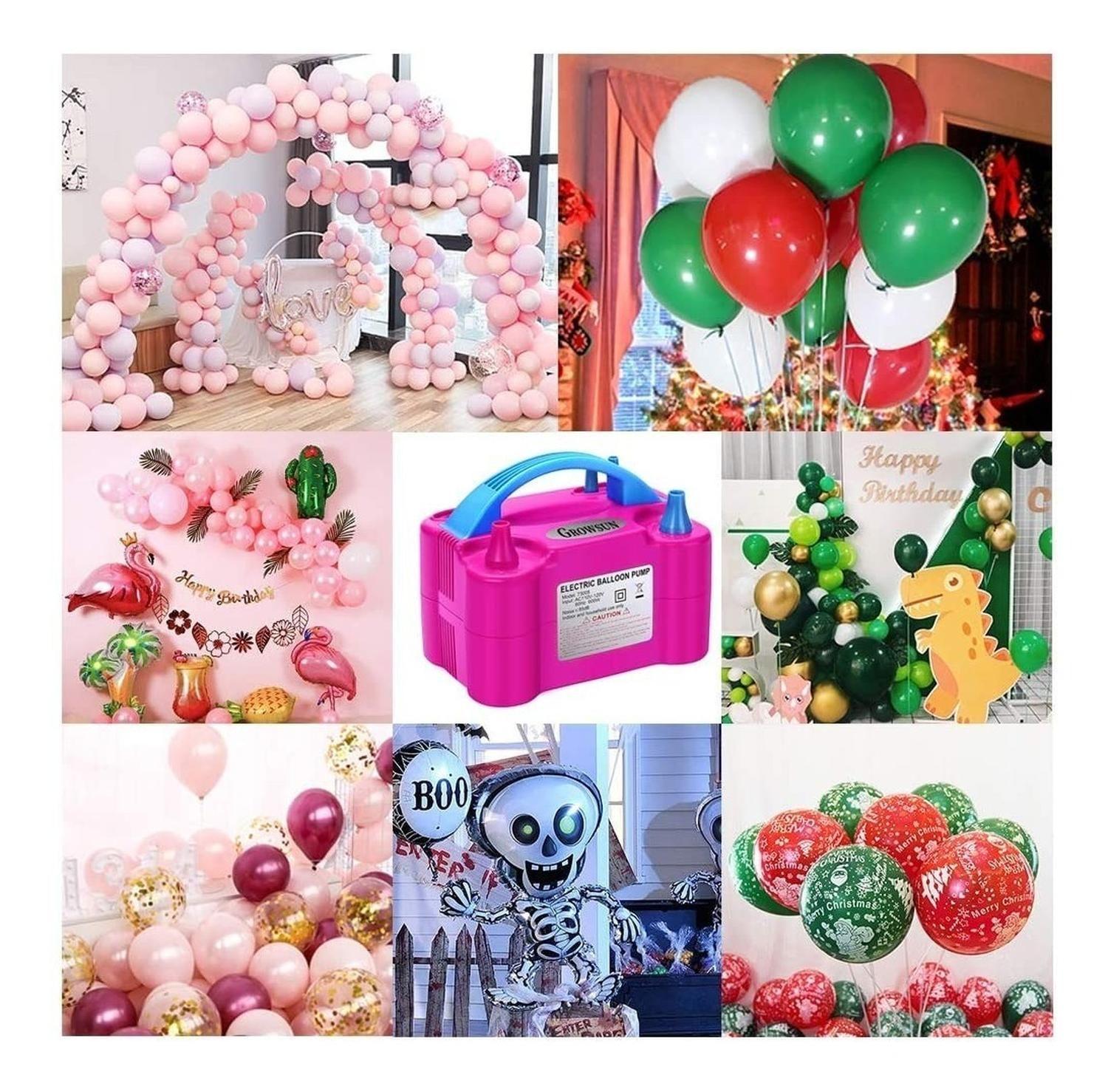 Inflador De Globos Eléctrico Maquina Para Inflar Globos-7