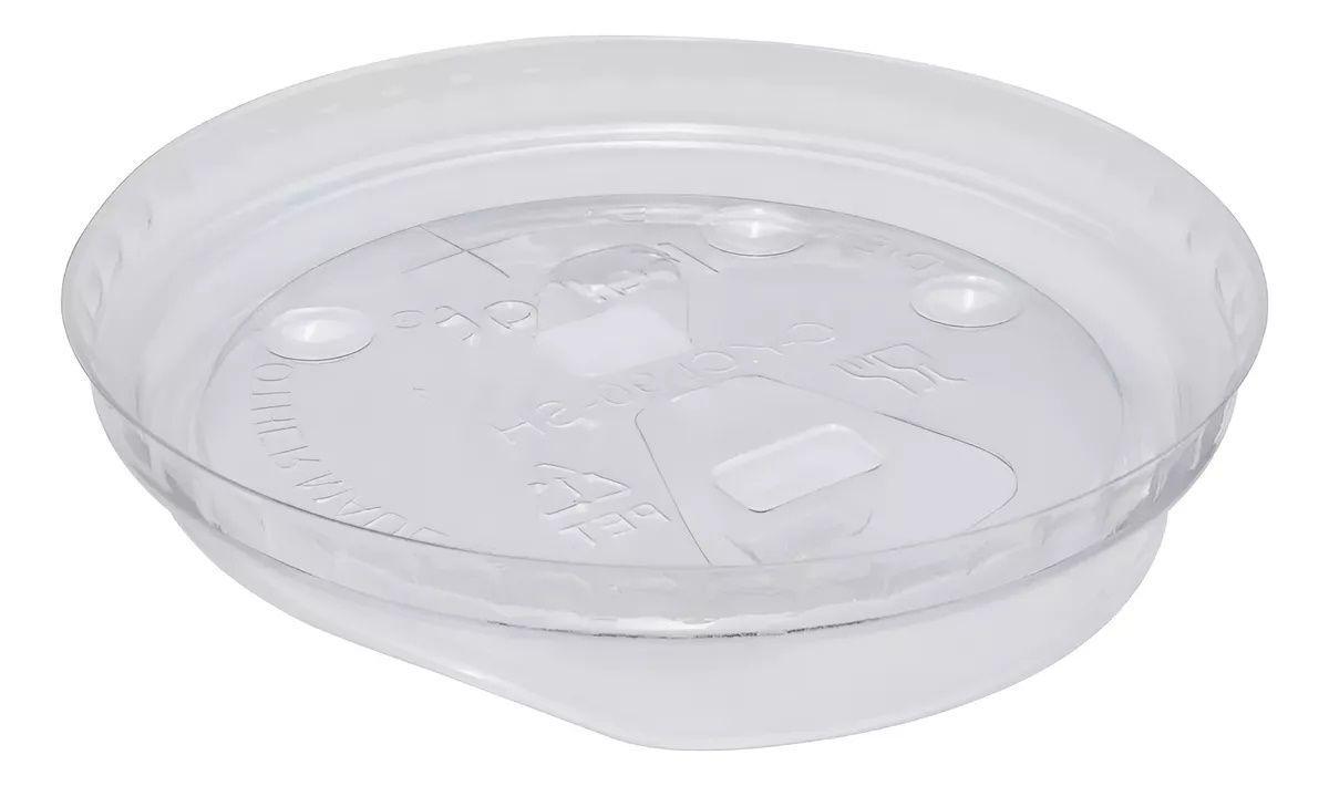 100 vasos plasticos desechables vasos polipapel c/tapa 12 Oz-3