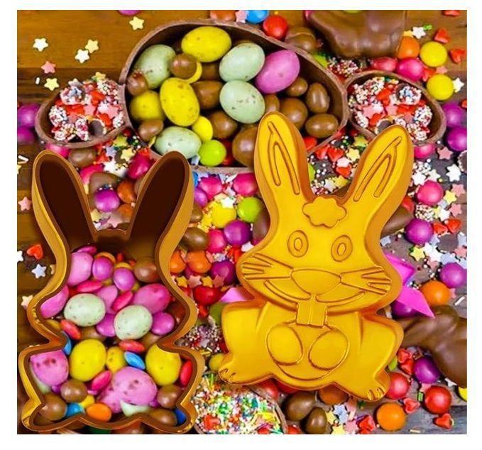 Molde Conejo De Pascua Molde Silicona Molde Chocolate Conejo-6