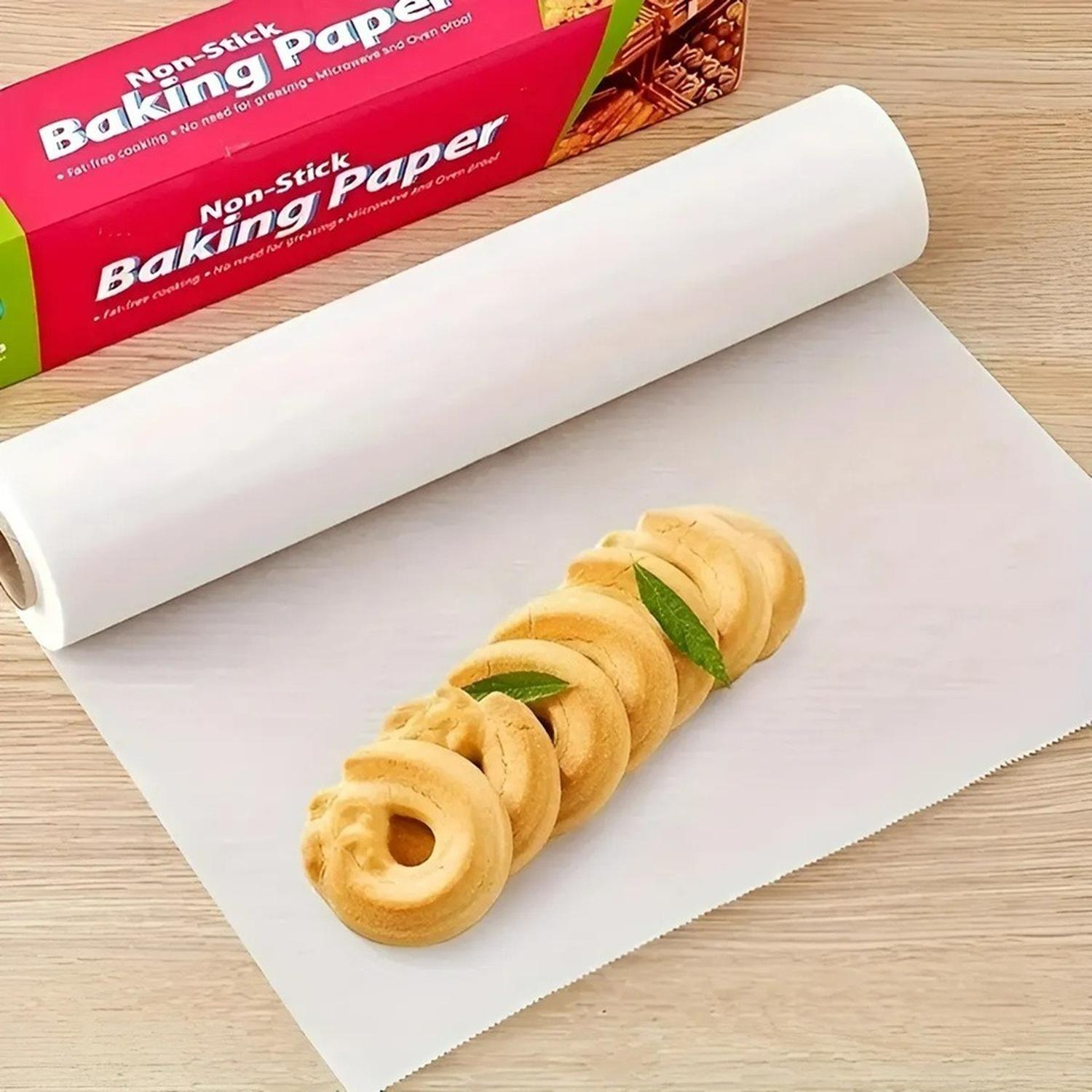 Papel Mantequilla Rollo Papel Mantequilla Papel Horno 20mts-1