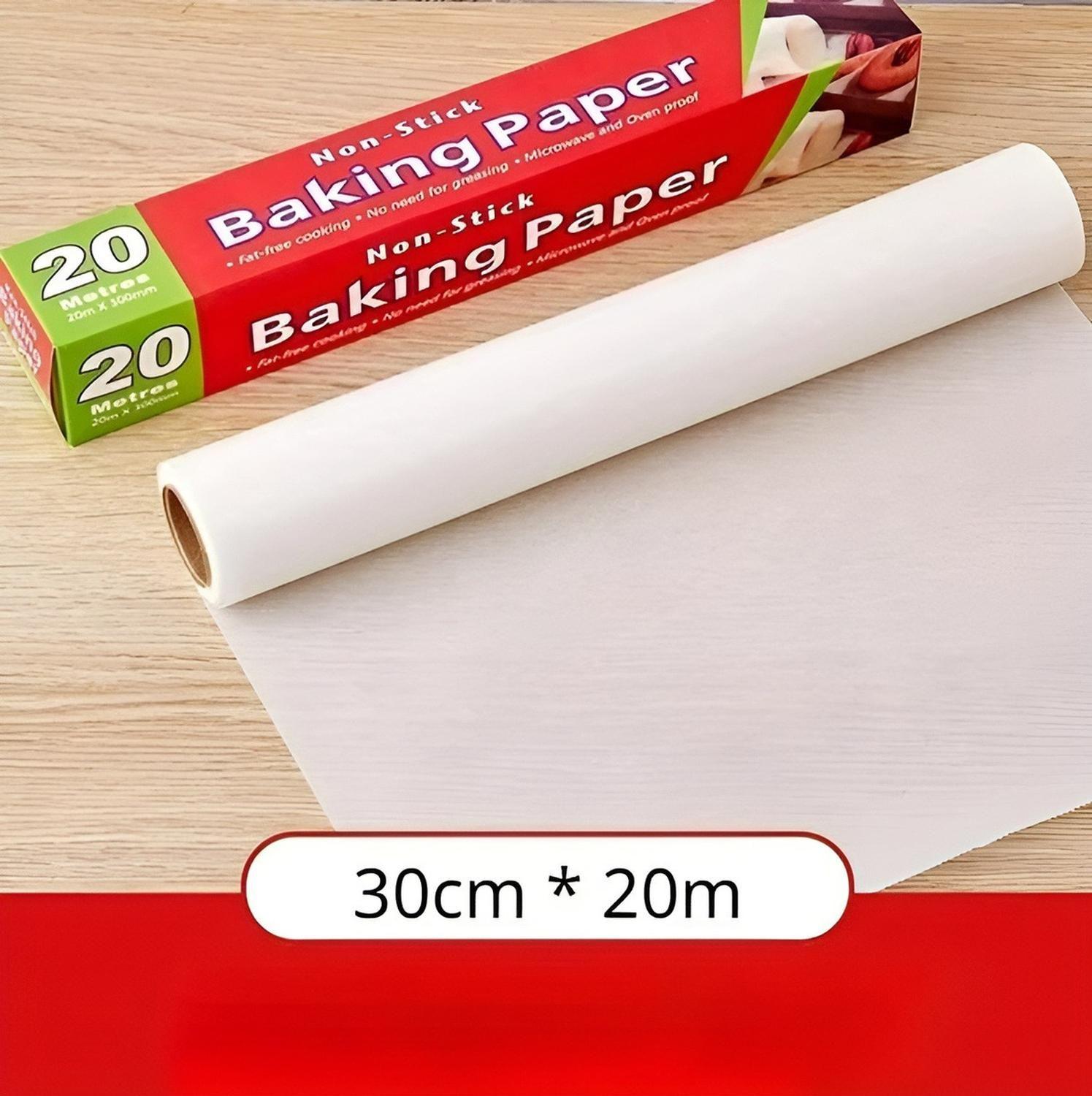 Papel Mantequilla Rollo Papel Mantequilla Papel Horno 20mts-2