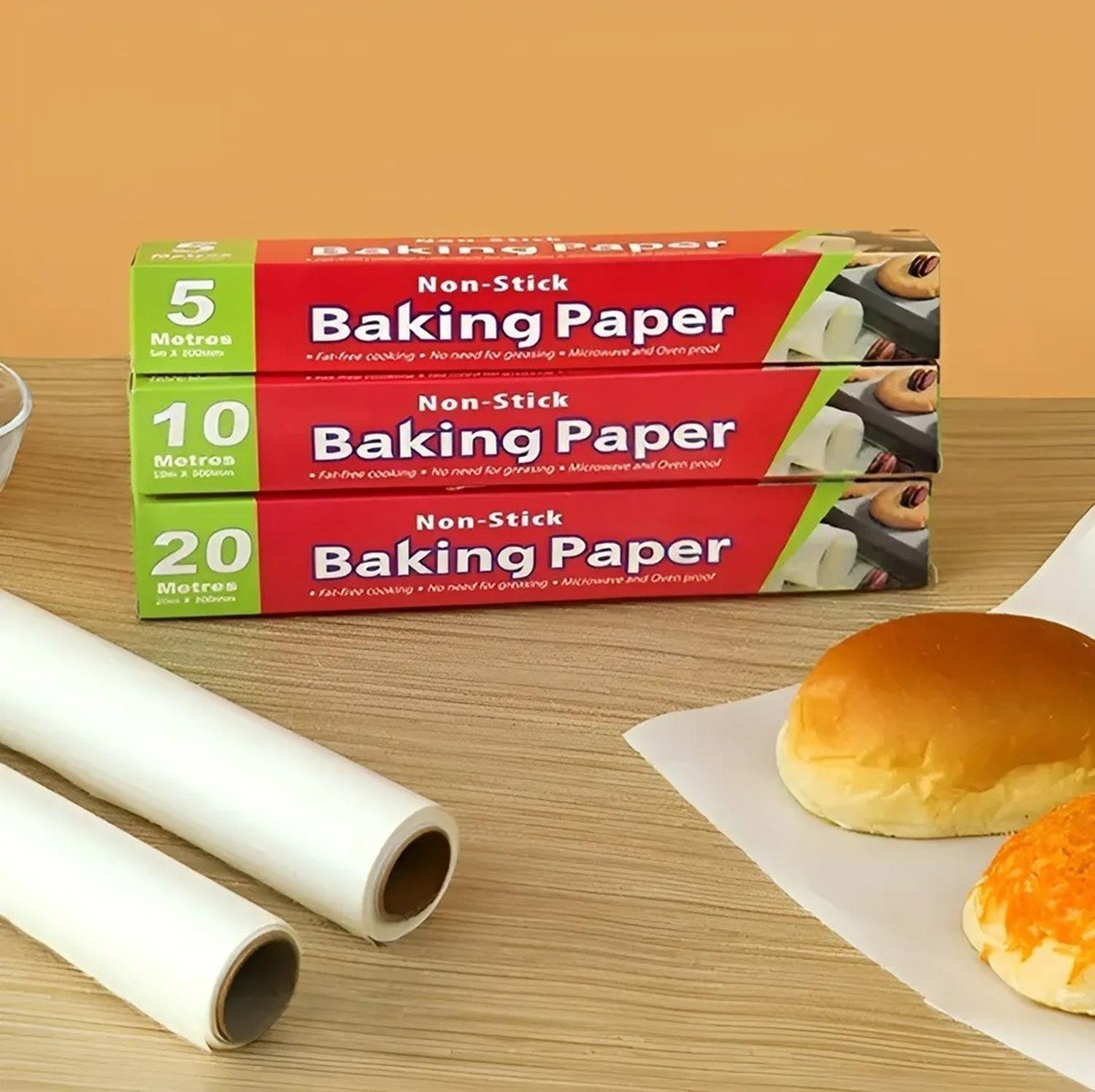 Papel Mantequilla Rollo Papel Mantequilla Papel Horno 20mts-5