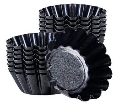 Pack 12 Molde Mini Tartaleta Tarta Moldes Para Reposteria-5