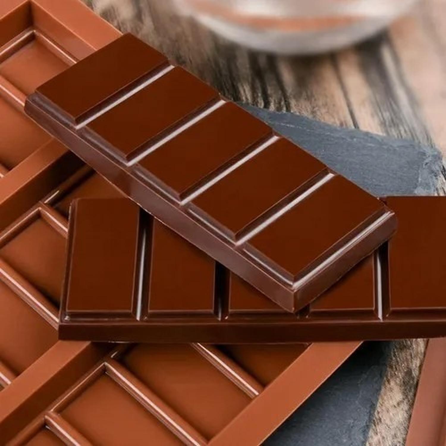 Moldes De Chocolate Moldes Barra De Chocolate Silicona 6 Bar-3