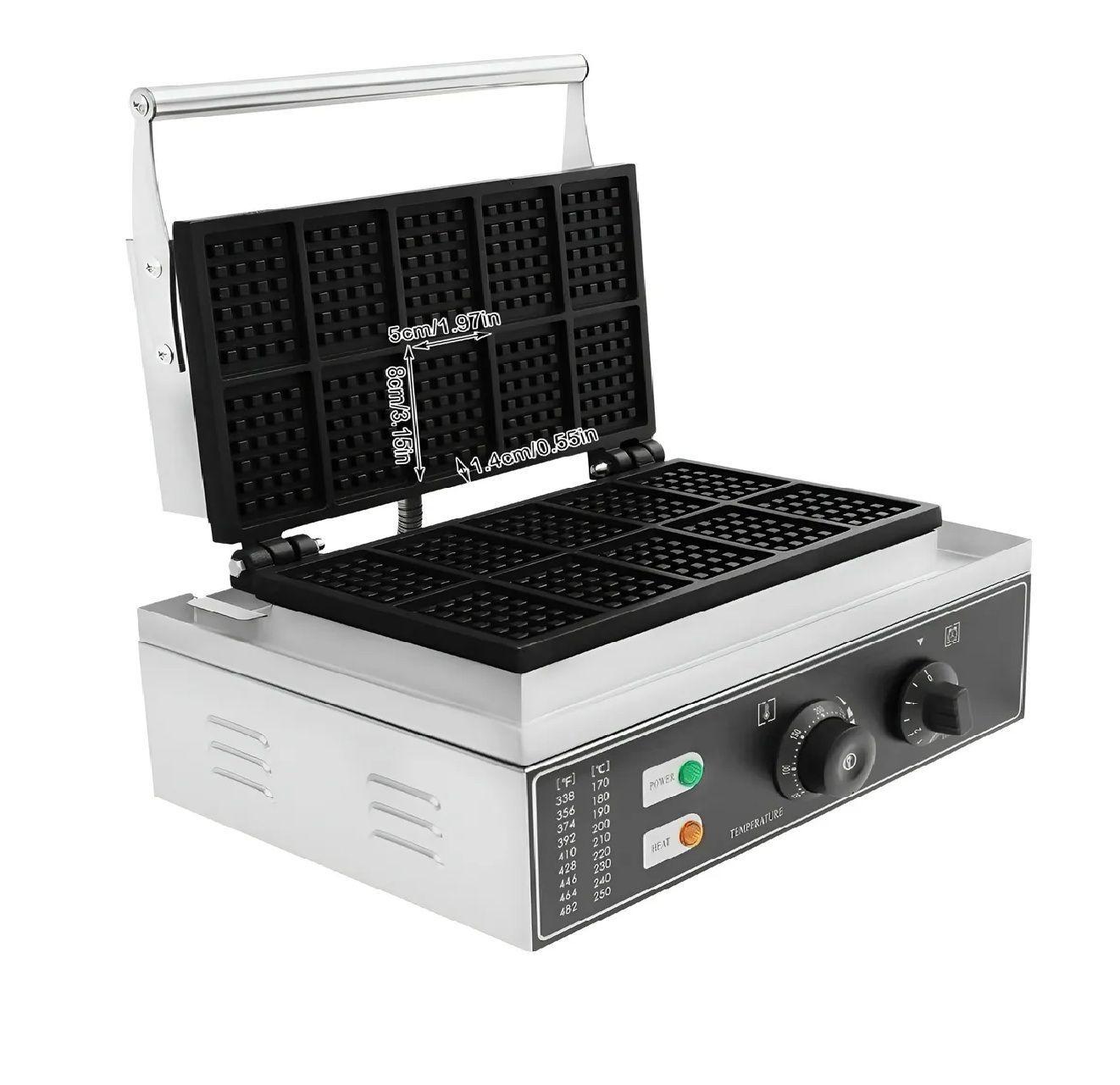 Waflera Industrial Wafleras Maquina De Waffles Mini 10pcs-4