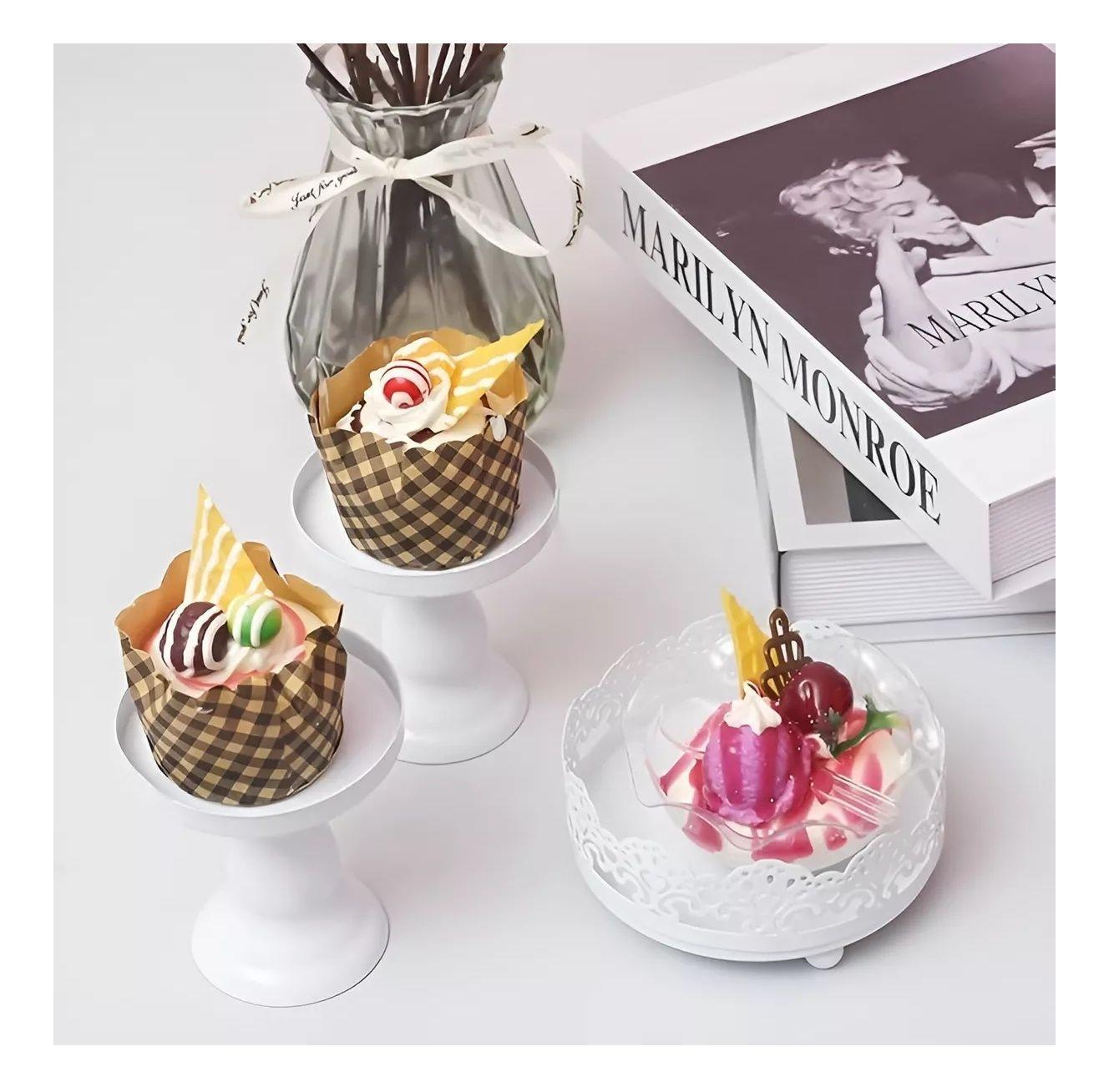 Set 12 Bases Para Tortas Alzadores Candy Bar Porta Cupcakes-4