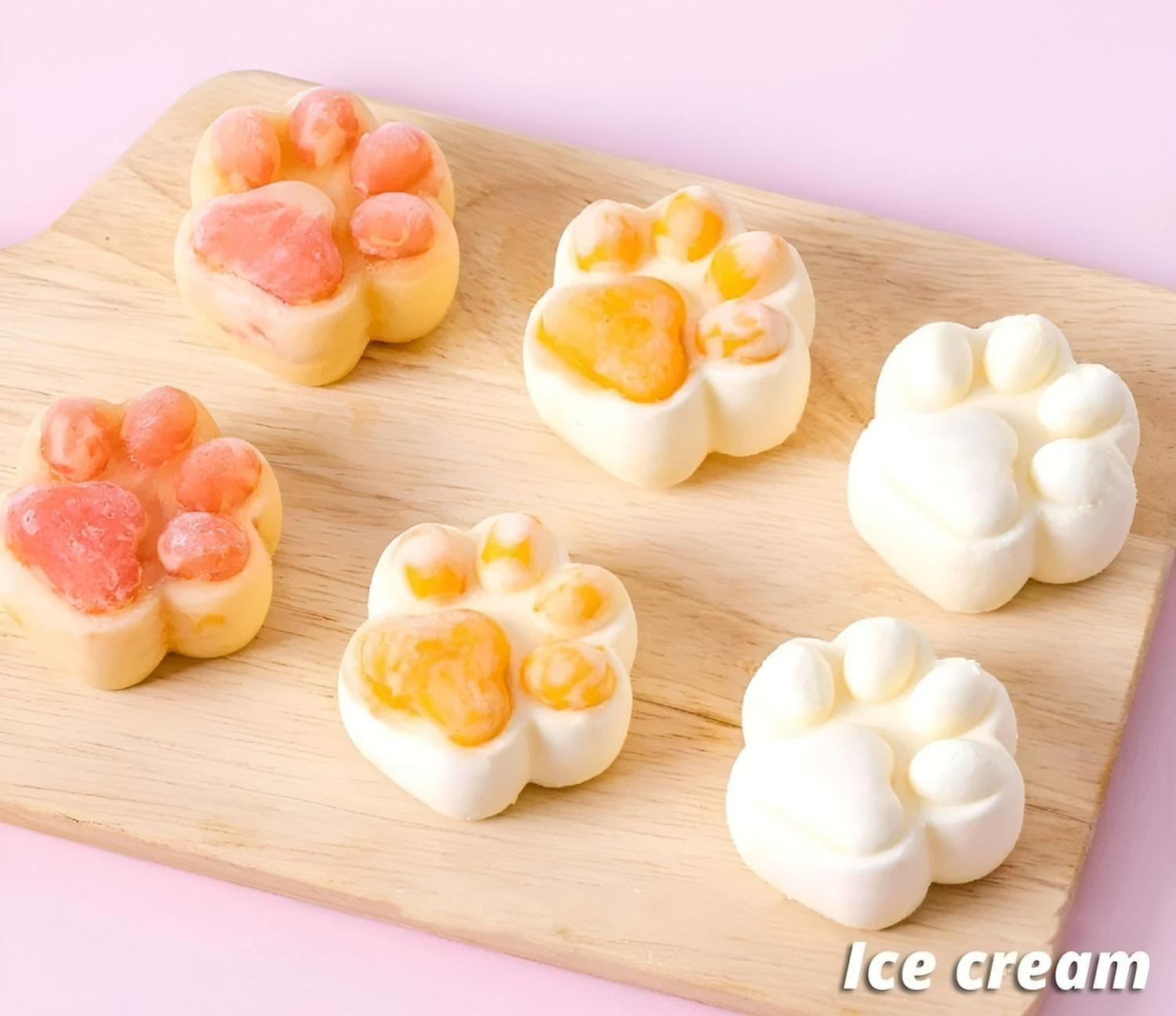 Set 4 Moldes Reposteria Molde Silicona Molde Helados Mascota Multicolor/ Moldes De Chocolate / Molde-3