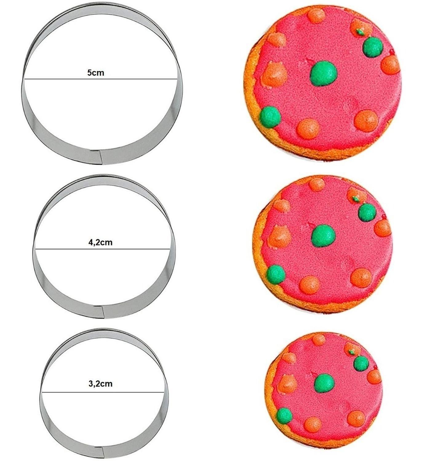 12 Moldes De Galleta Cortador Galletas Moldes Galletas 5867-6