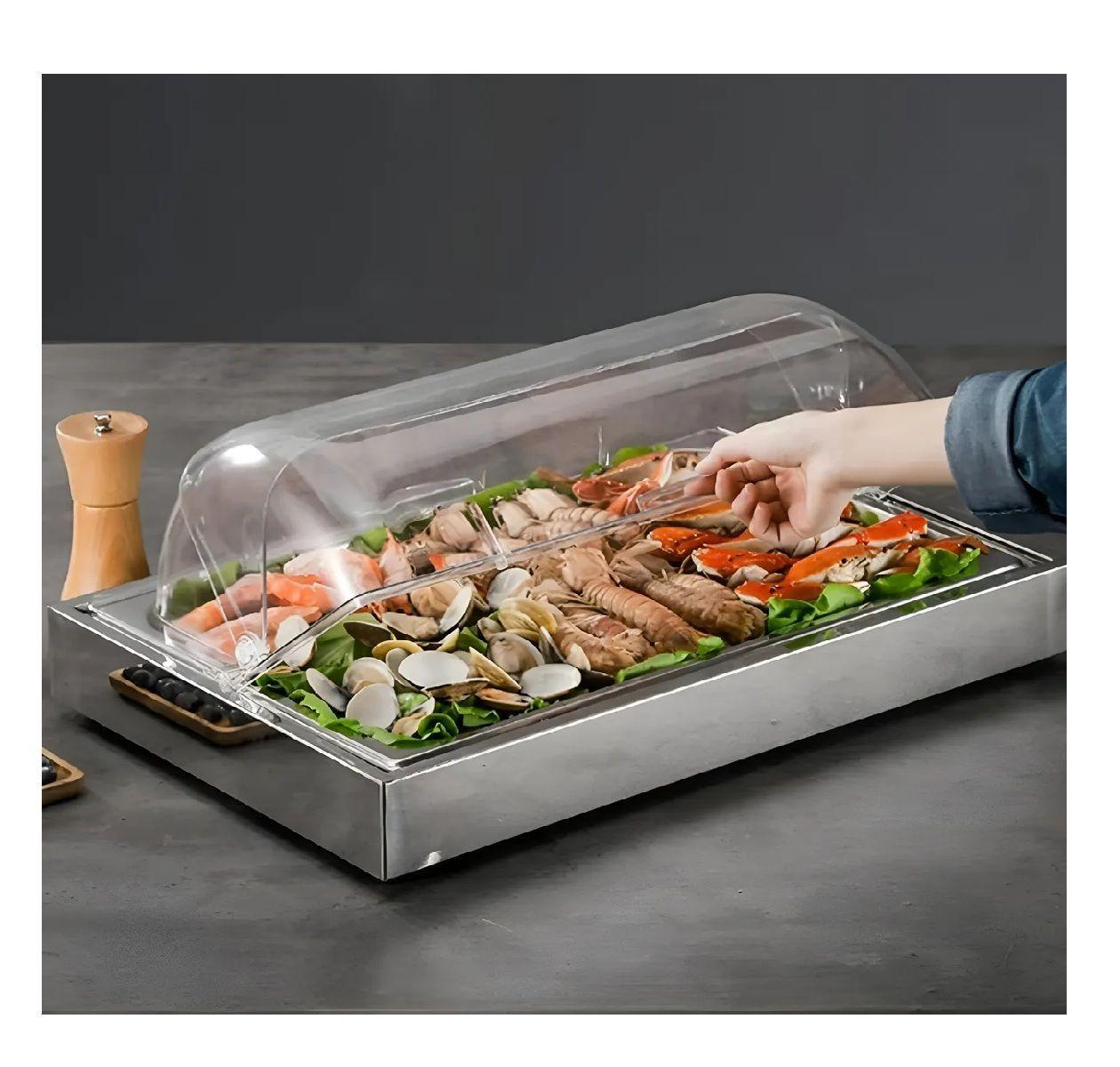 Bandejas Acero Inoxidable Rectangular Bandeja Autoservicio-5