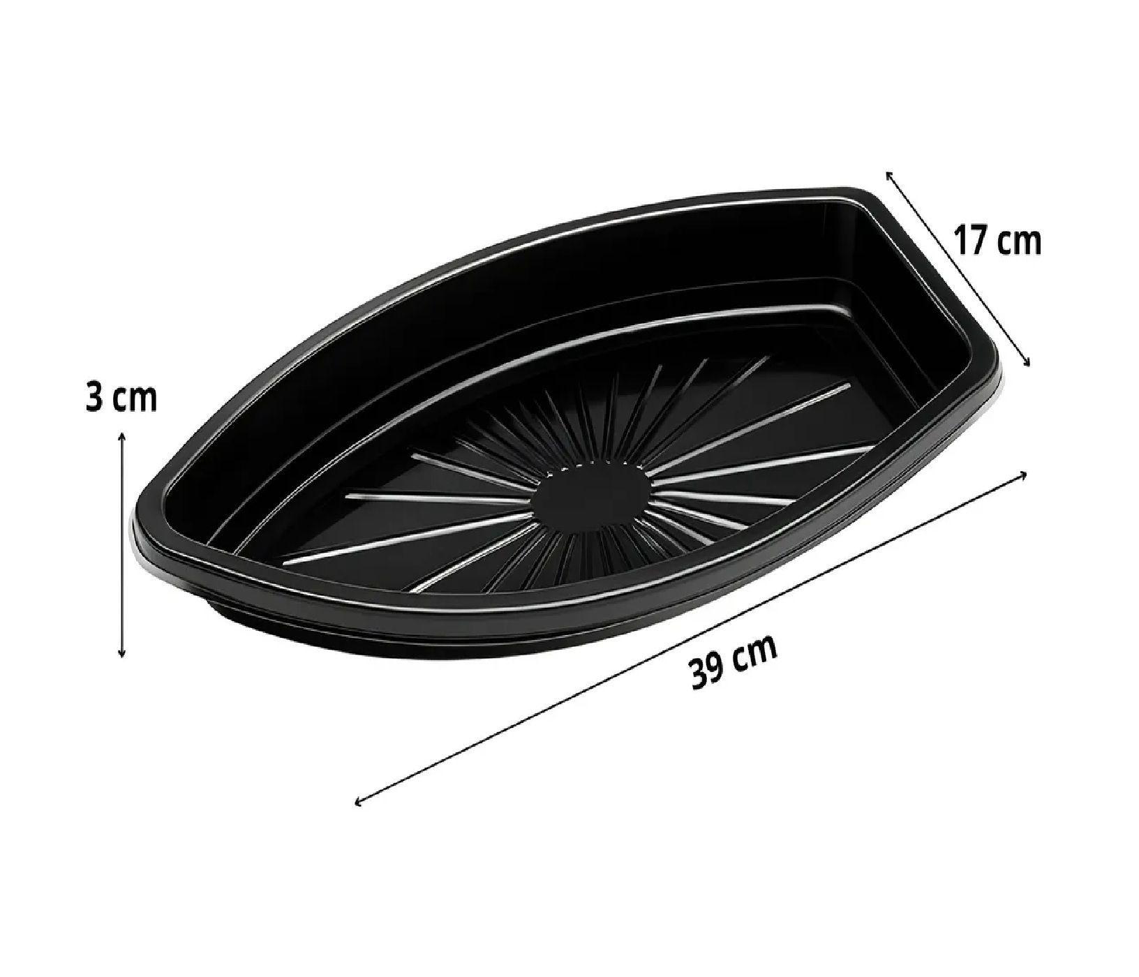 100 Envases Barcos De Sushi Bandeja C/tapa Barco Para Sushi-2
