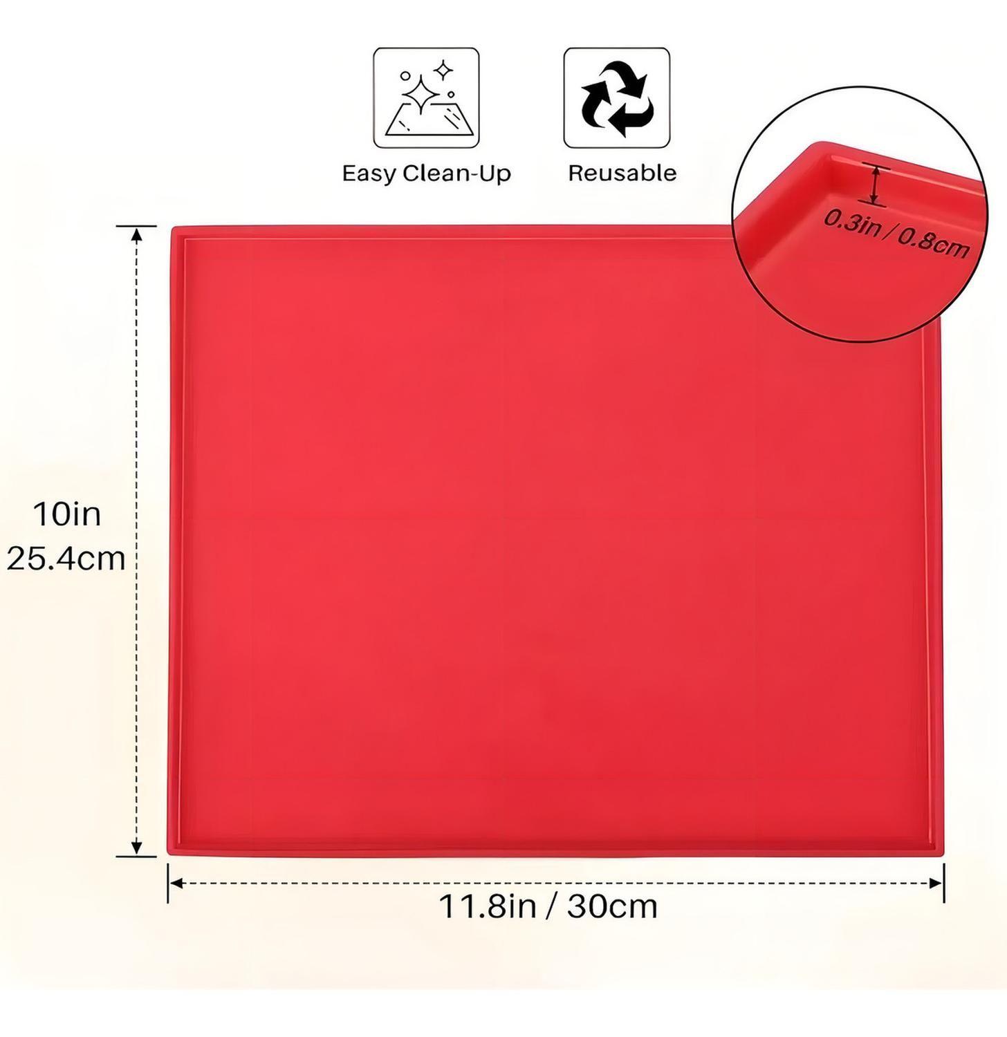 X4 Silpat Tapete De Silicona Para Hornear Brazo De Reina 30c Lamina Silpat Antiadherente Reposteria-4