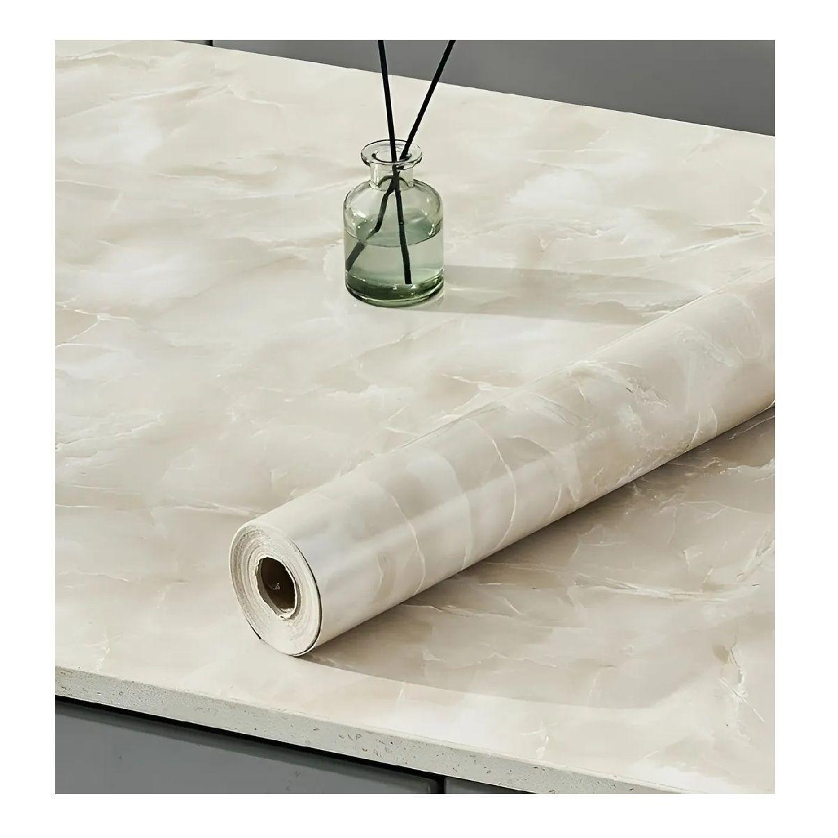 2  Papel Para Pared Papel Mural Pvc Autoadhesivo Marmol 10mts-6