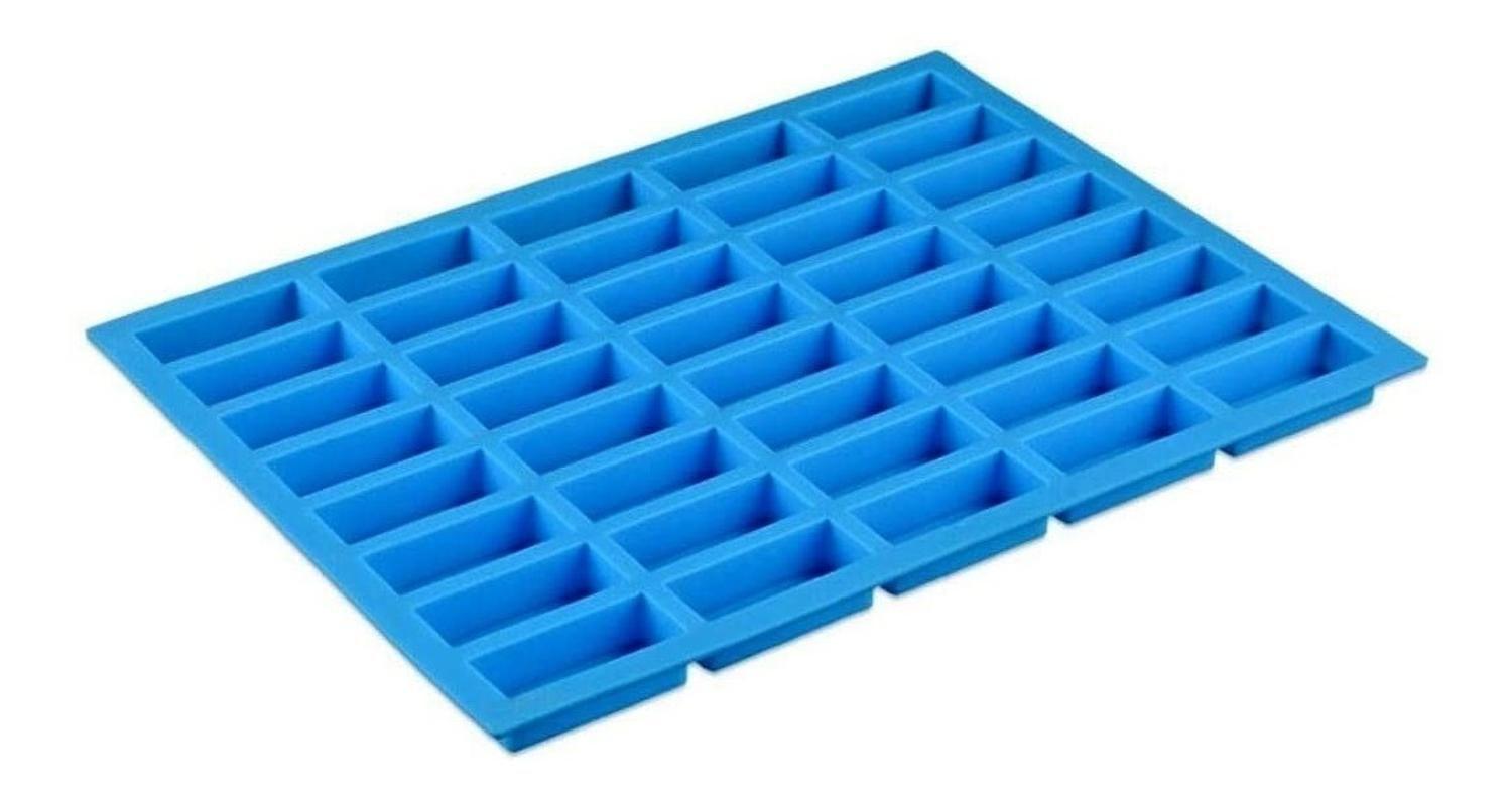 Moldes Silicona Barra Chocolate Moldes Hielo Molde Jabon Azul-4