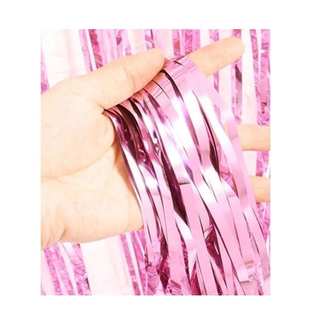 X2 Guirnalda Cortina Metálicas Cortina De Cumpleaños Decoración Decoracion Para Fiestas Cortina-3